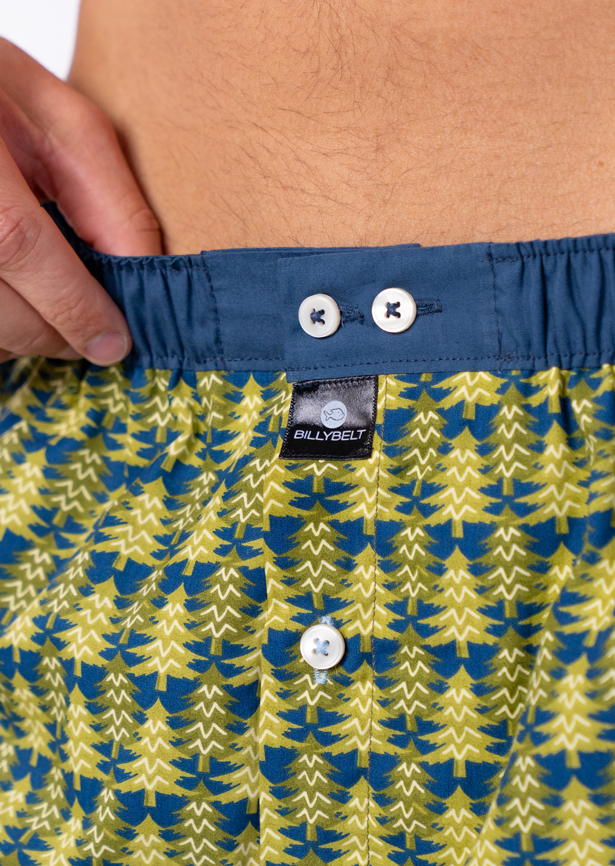 Caleçon en coton biologique BILLYBELT Vert