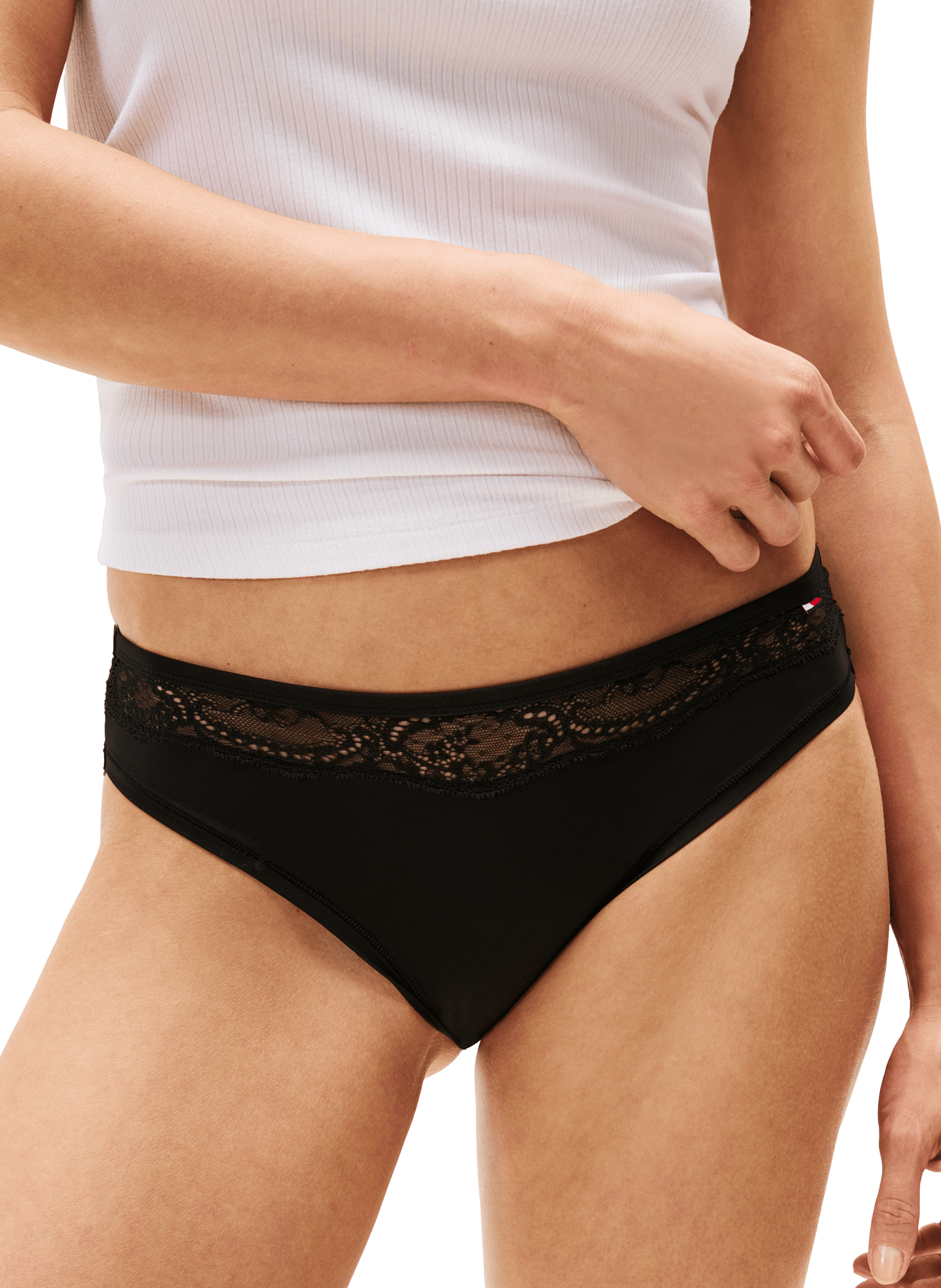Lace briefs TOMMY HILFIGER Black