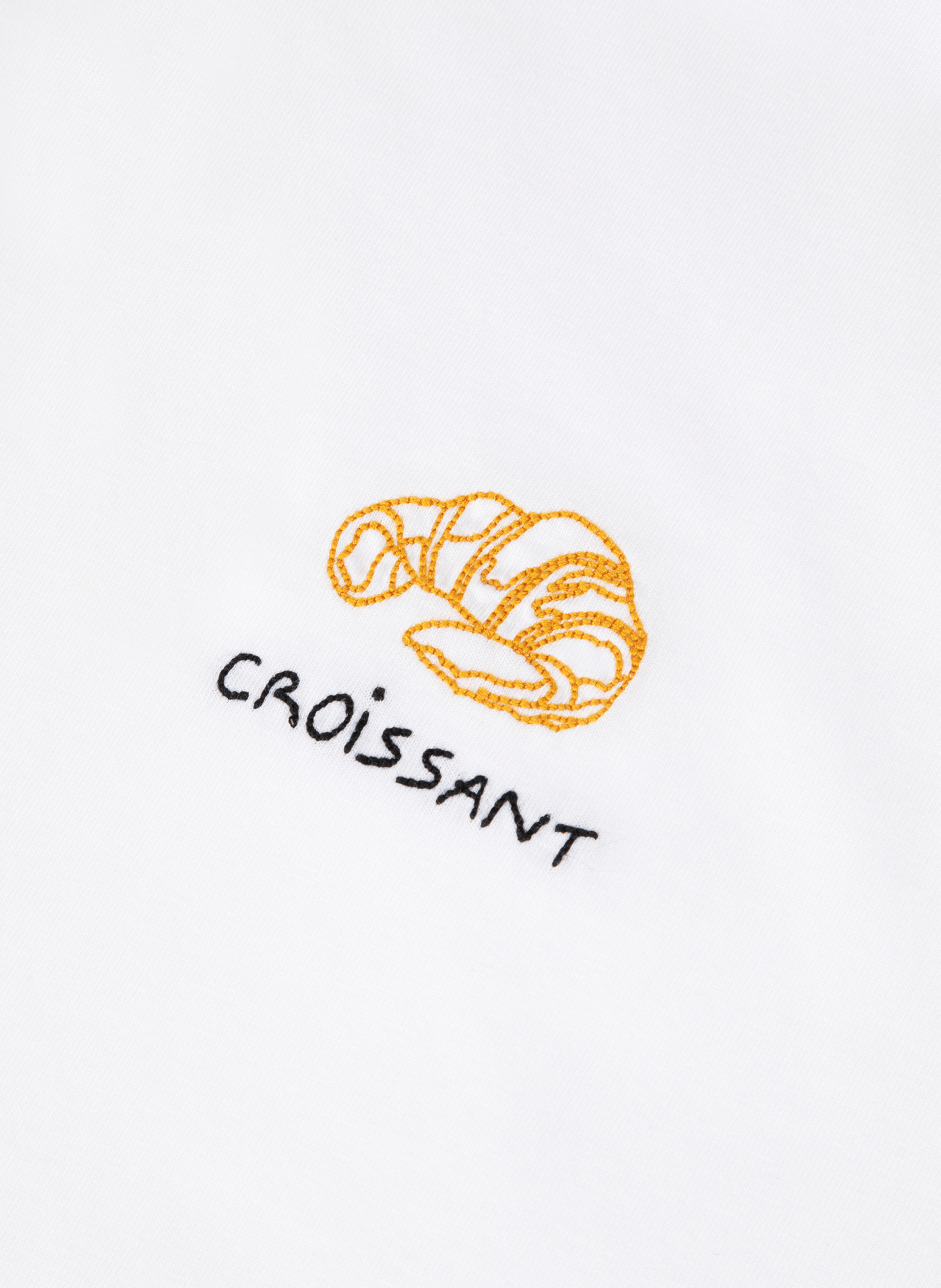 T-shirt croissant en coton MAISON LABICHE Blanc
