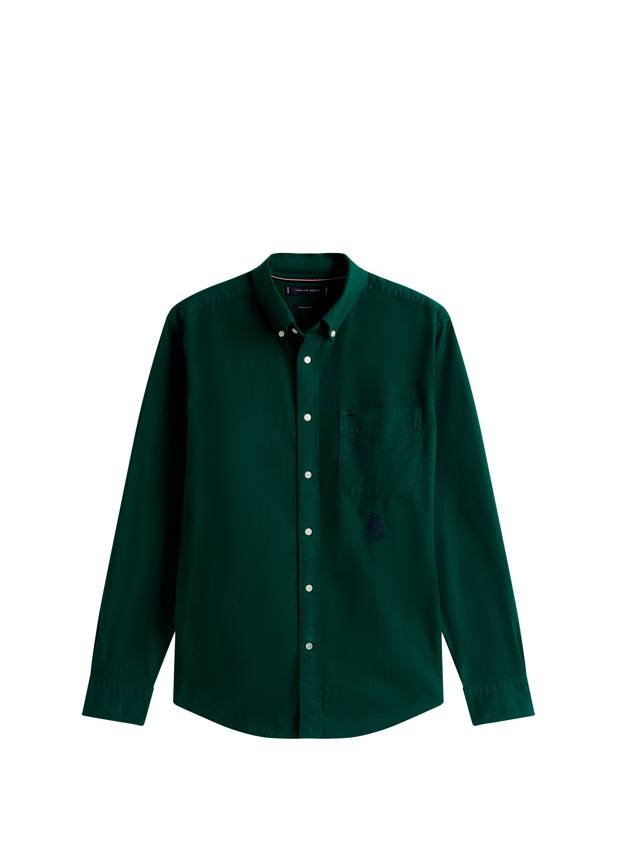 Cotton shirt TOMMY HILFIGER Green