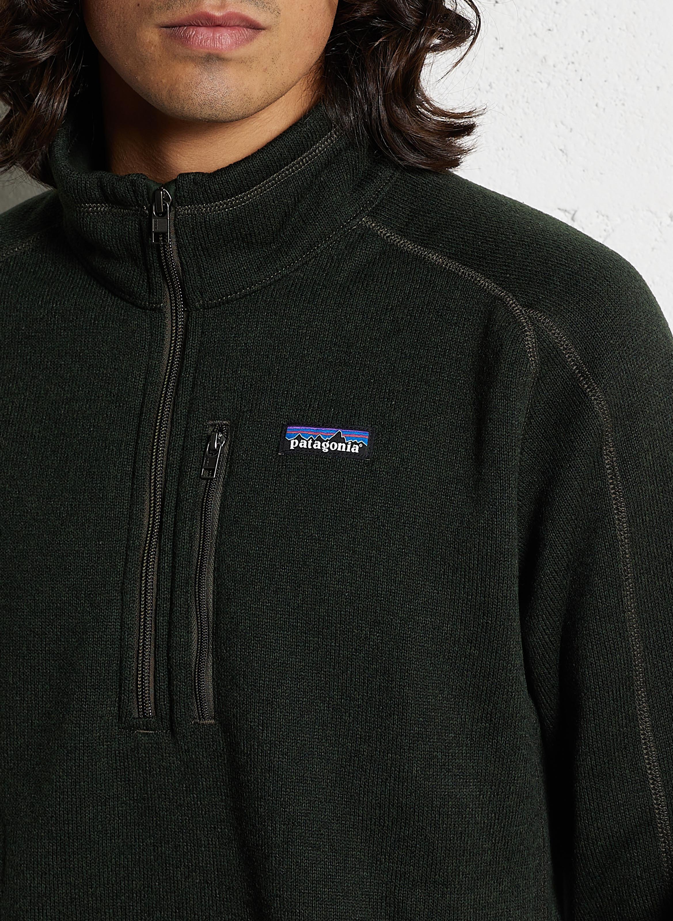 Pull col montant better PATAGONIA Vert