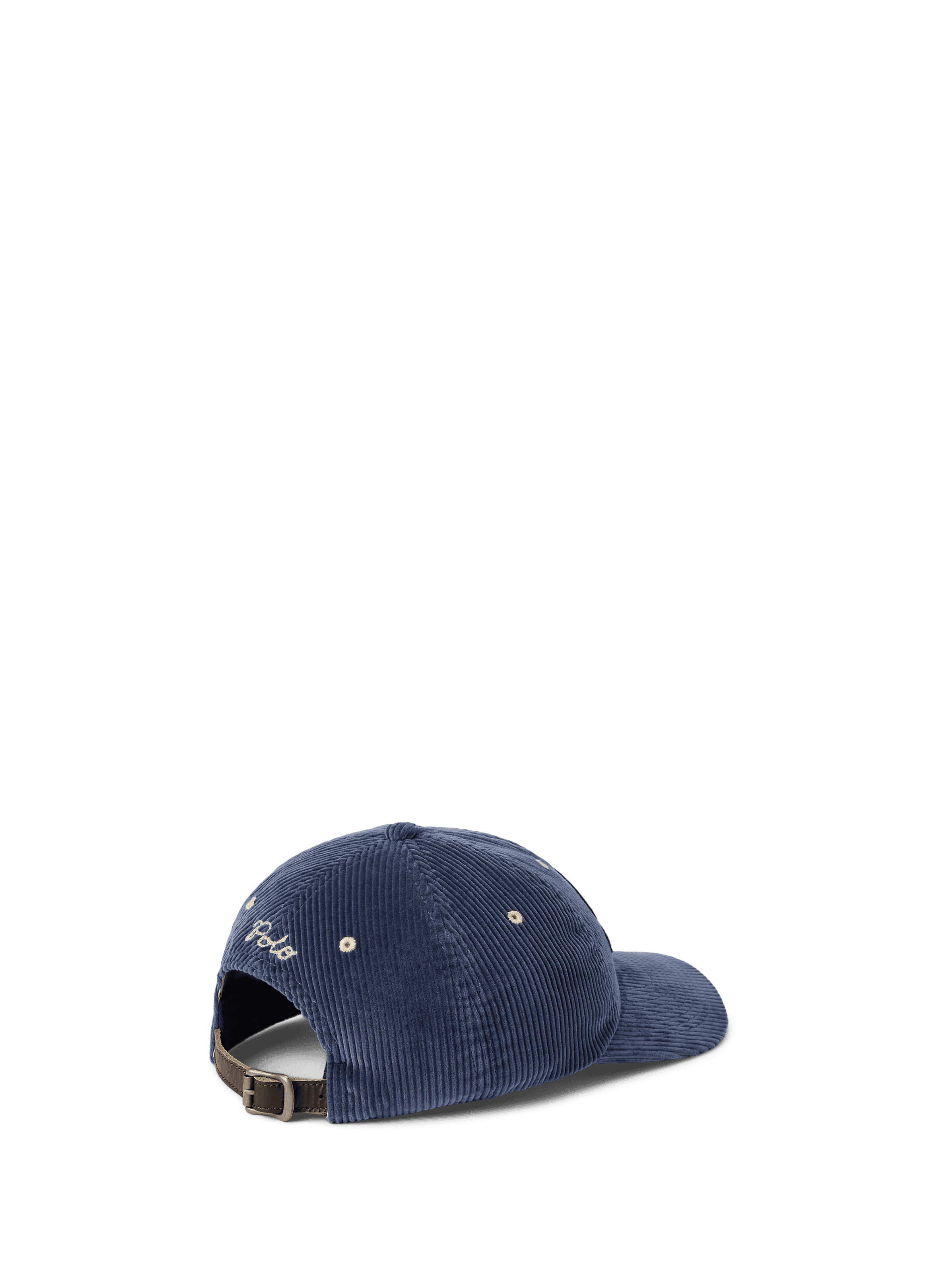Embroidered cotton baseball cap POLO RALPH LAUREN Blue