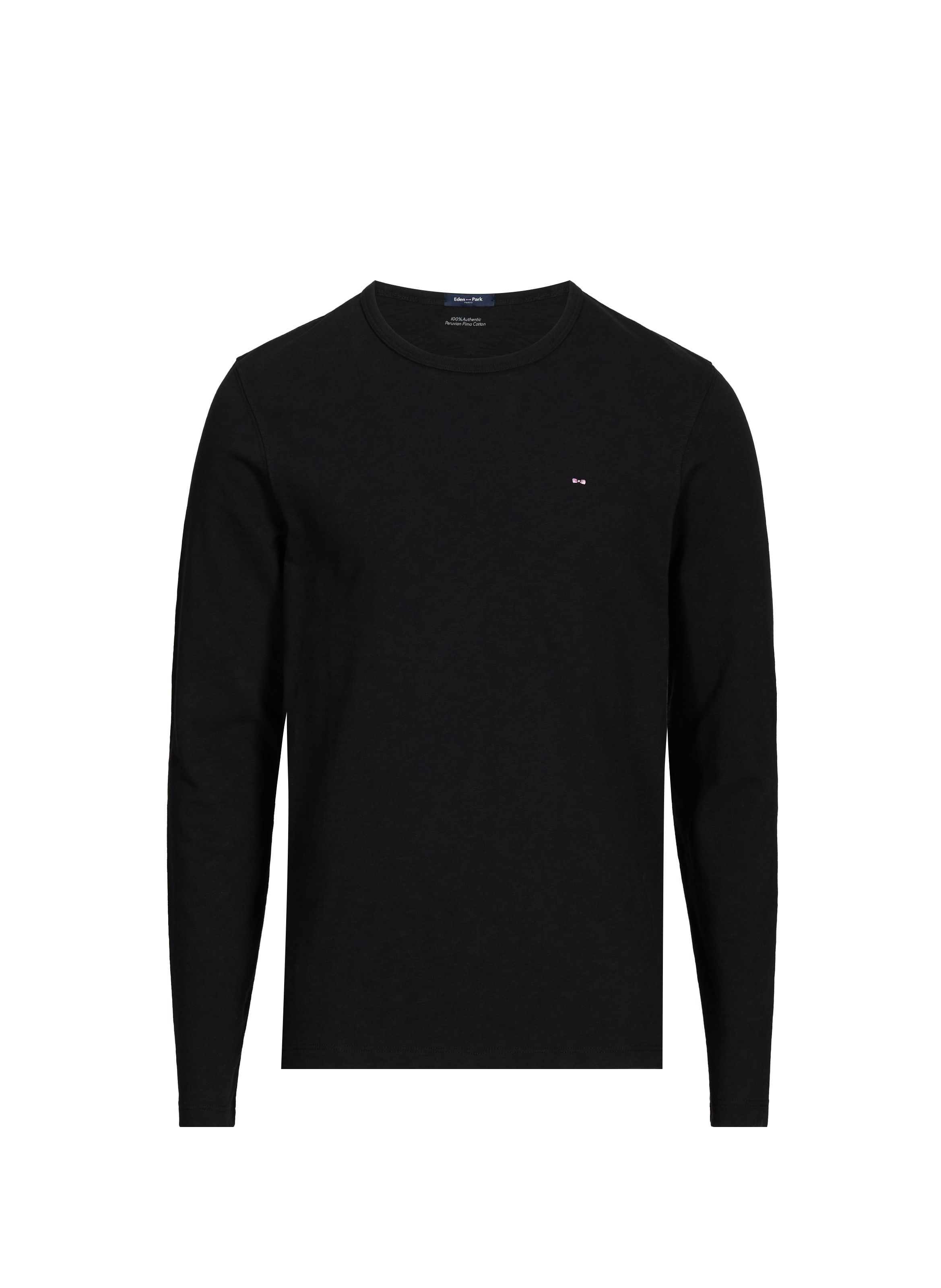 EDEN PARK Classic Cotton T-Shirt Black