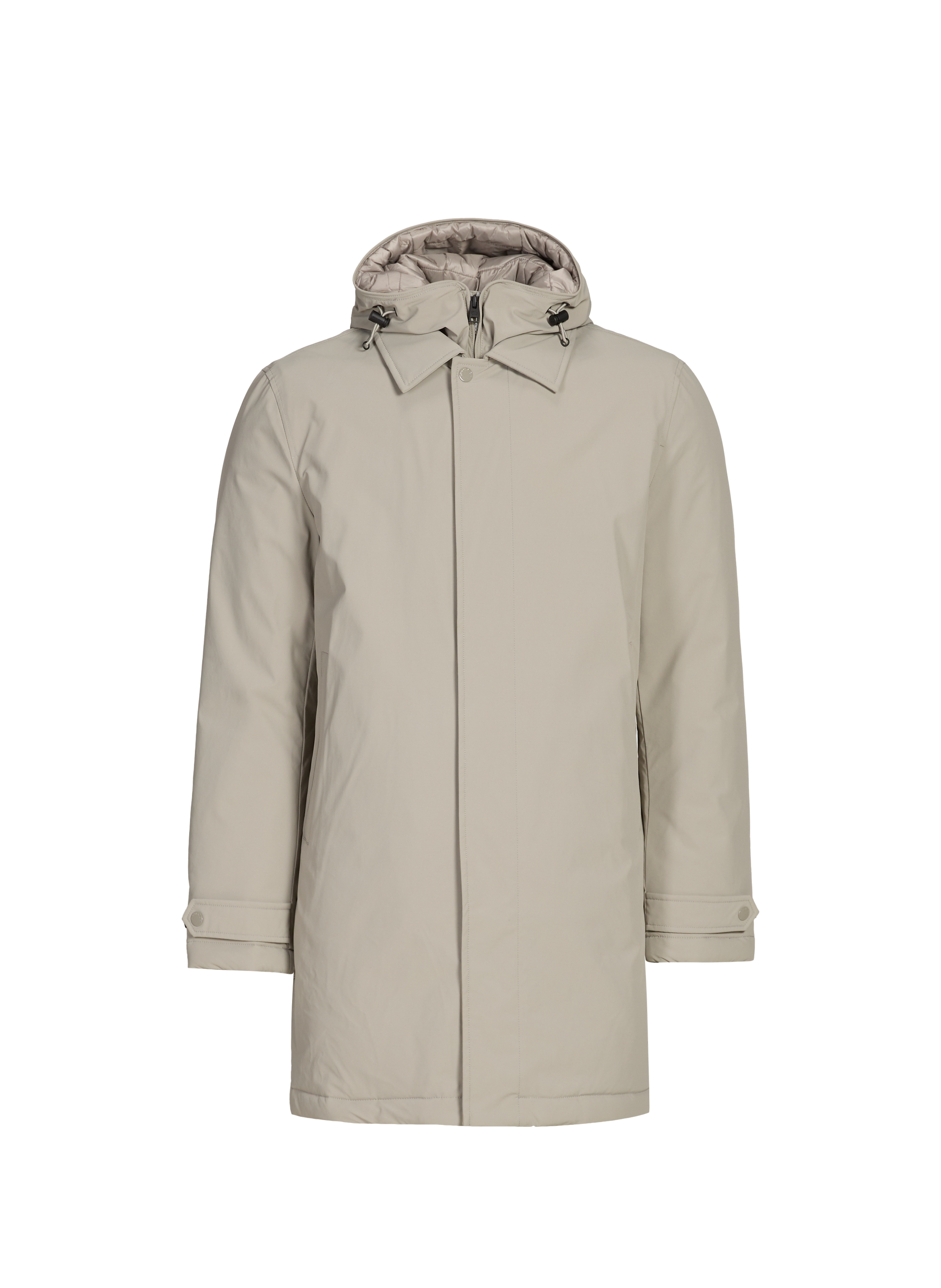 Parka mi-longue à doublure amovible  Beige by WOOLRICH WOOLRICH Parka mi-longue à doublure amovible  Beige