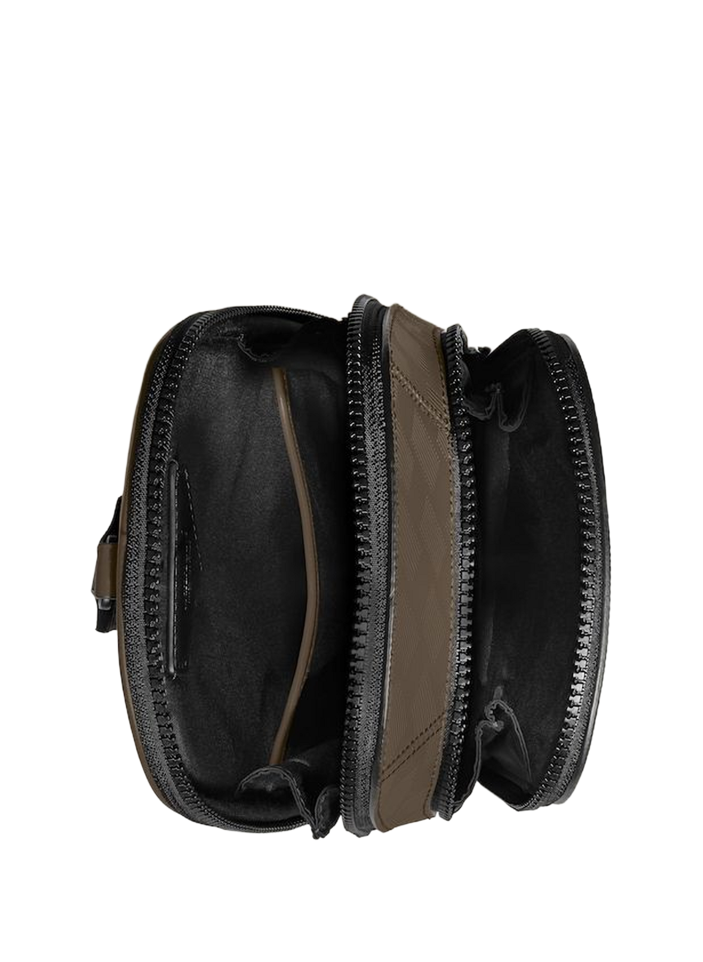 Sac on-body bandoulière en cuir MONTBLANC Marron