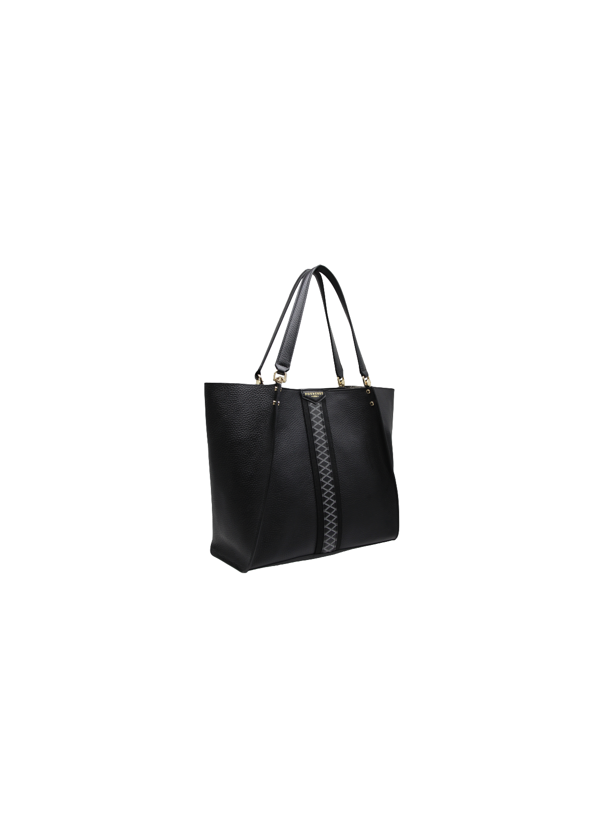 Hebdo madison | sac porté épaule gm POURCHET Noir