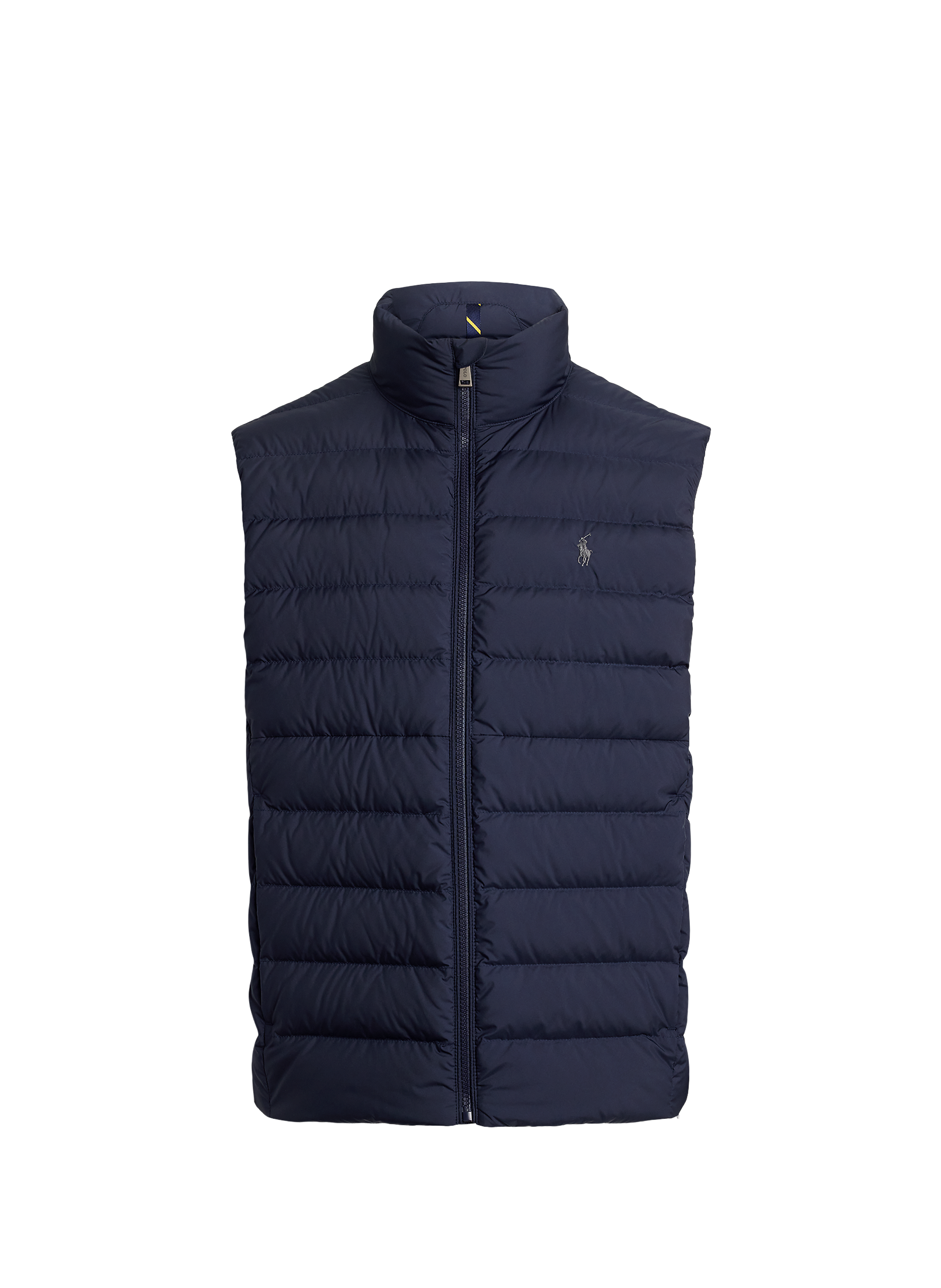 Sleeveless lightweight jacket with high collar POLO RALPH LAUREN Blue