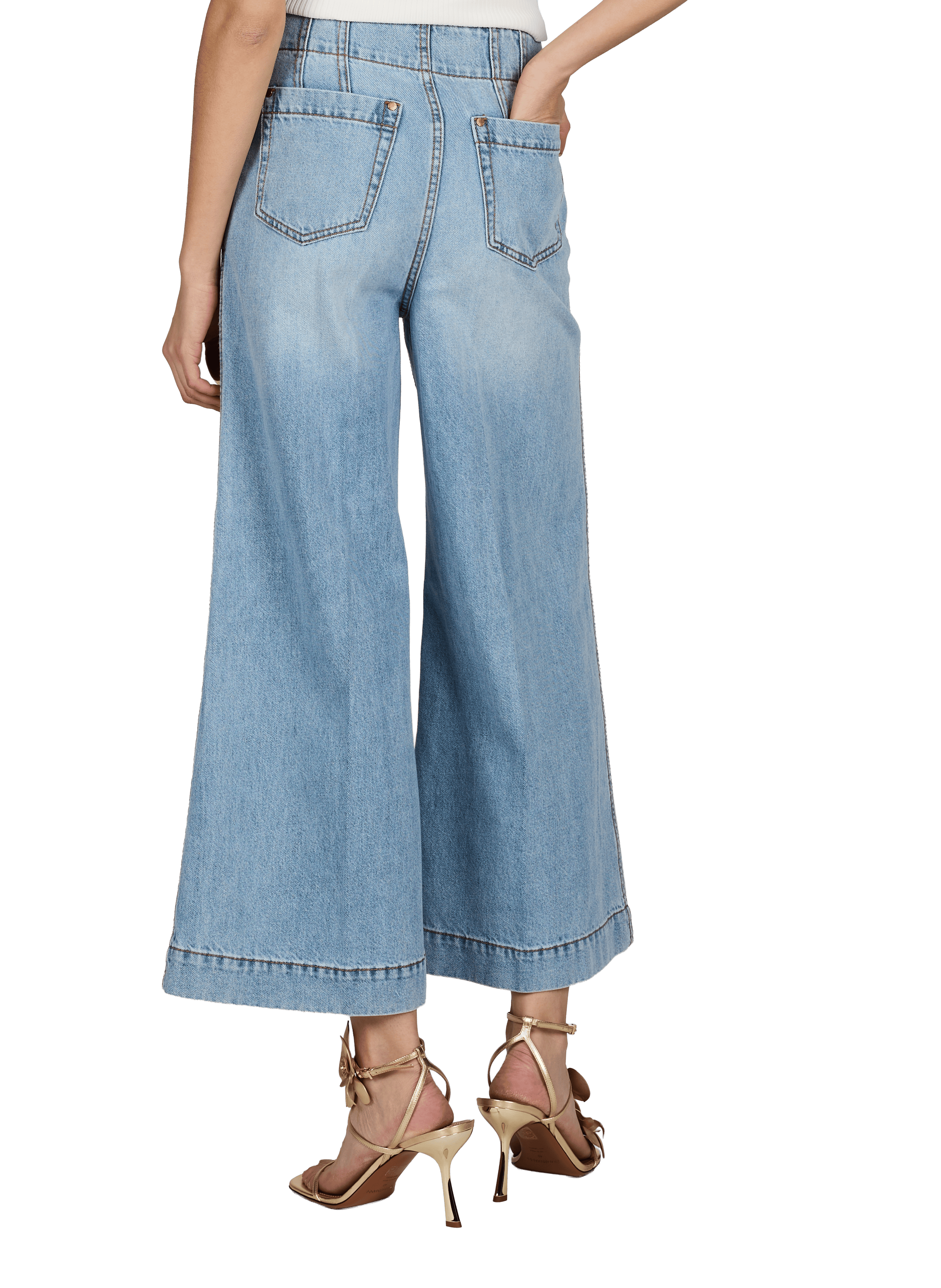 Loose-fit jeans ZIMMERMANN Blue
