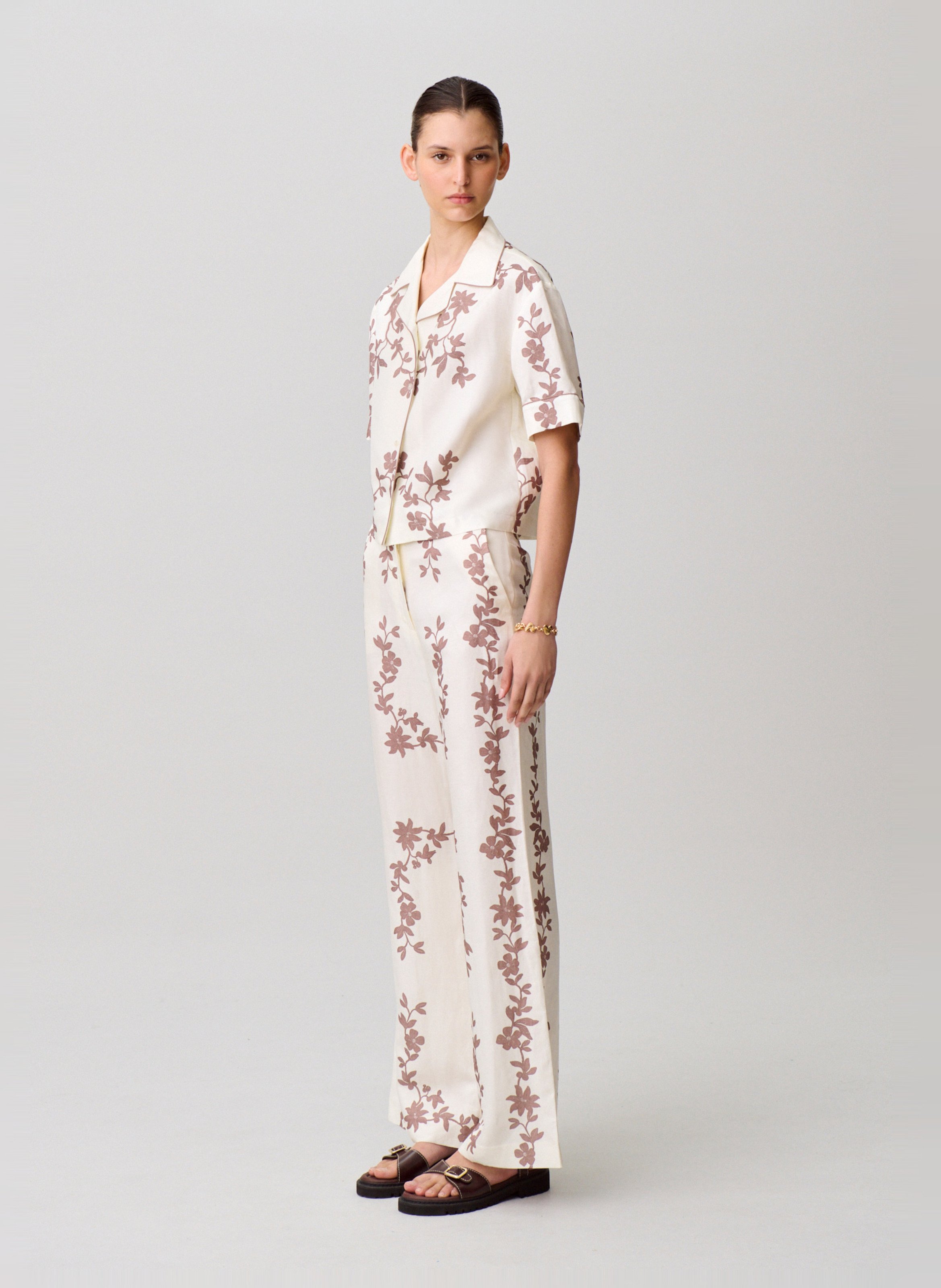 Pantaon large imprimé CLAUDIE PIERLOT Multicolore