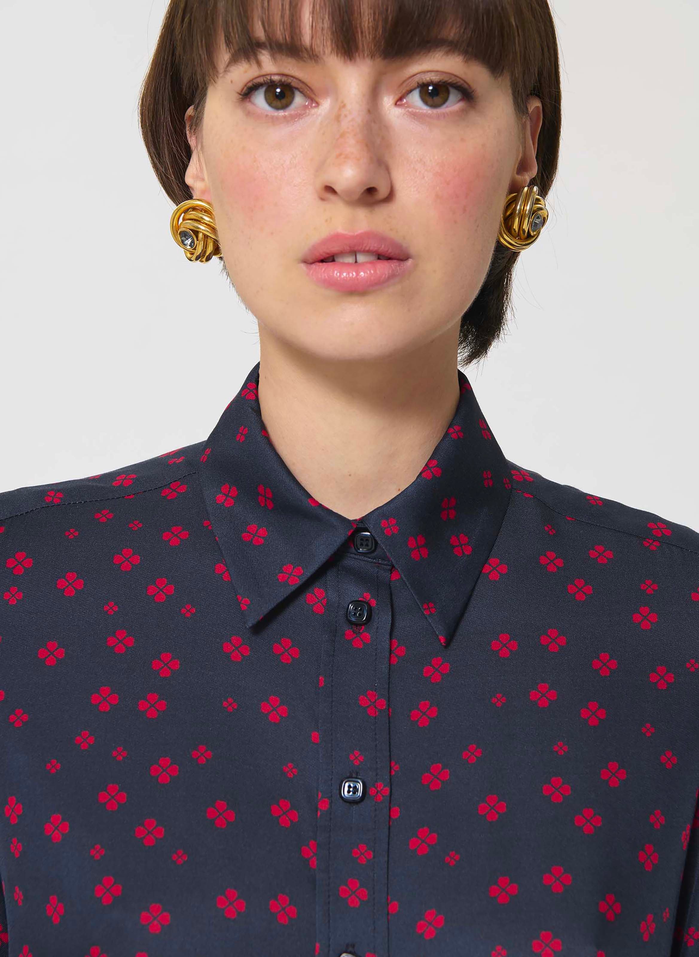 Chemise charlot TARA JARMON Bleu