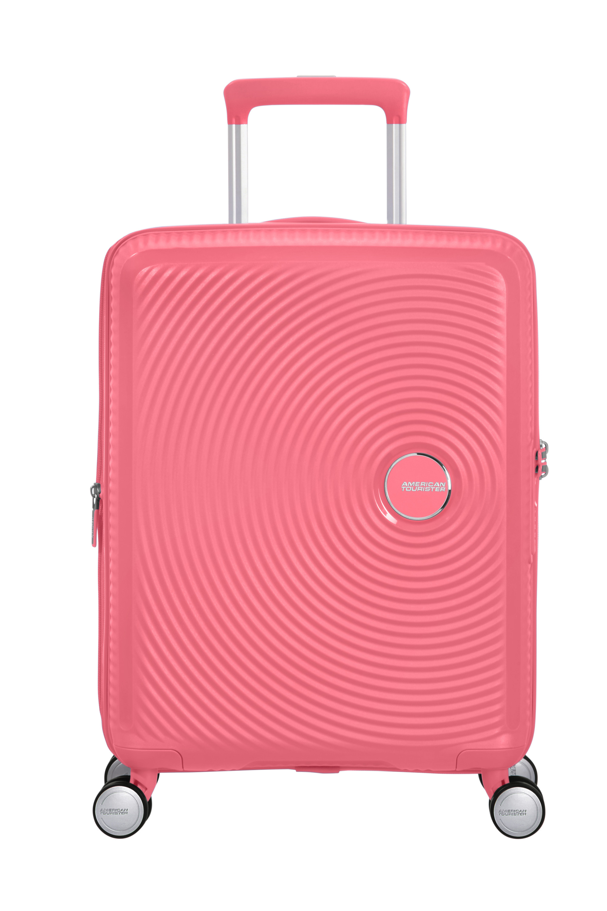 Soundbox valise 4 roues taille s AMERICAN TOURISTER Rose
