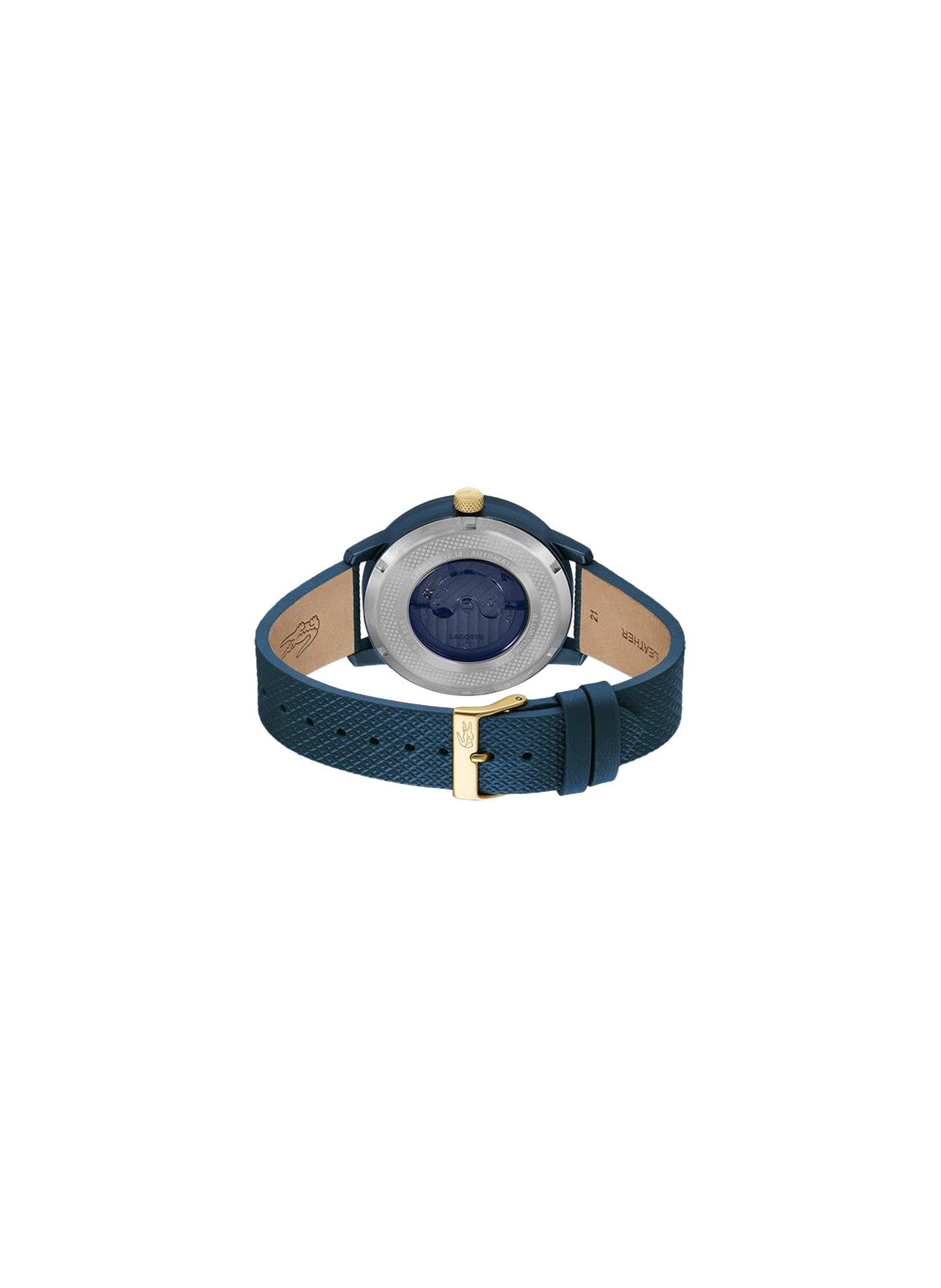 Montre automatique Lacoste.12.12 en cuir LACOSTE MONTRES Bleu