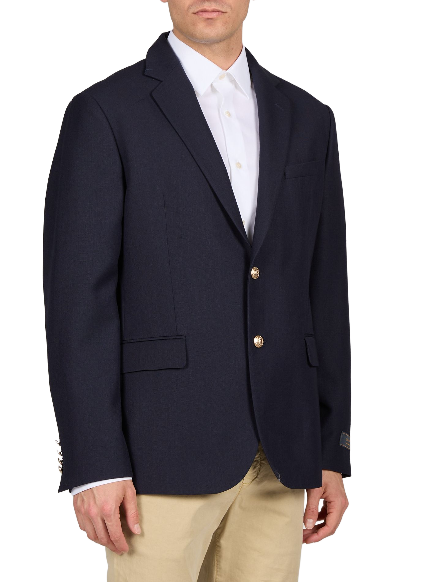 Veste de costume col tailleur GANT Bleu