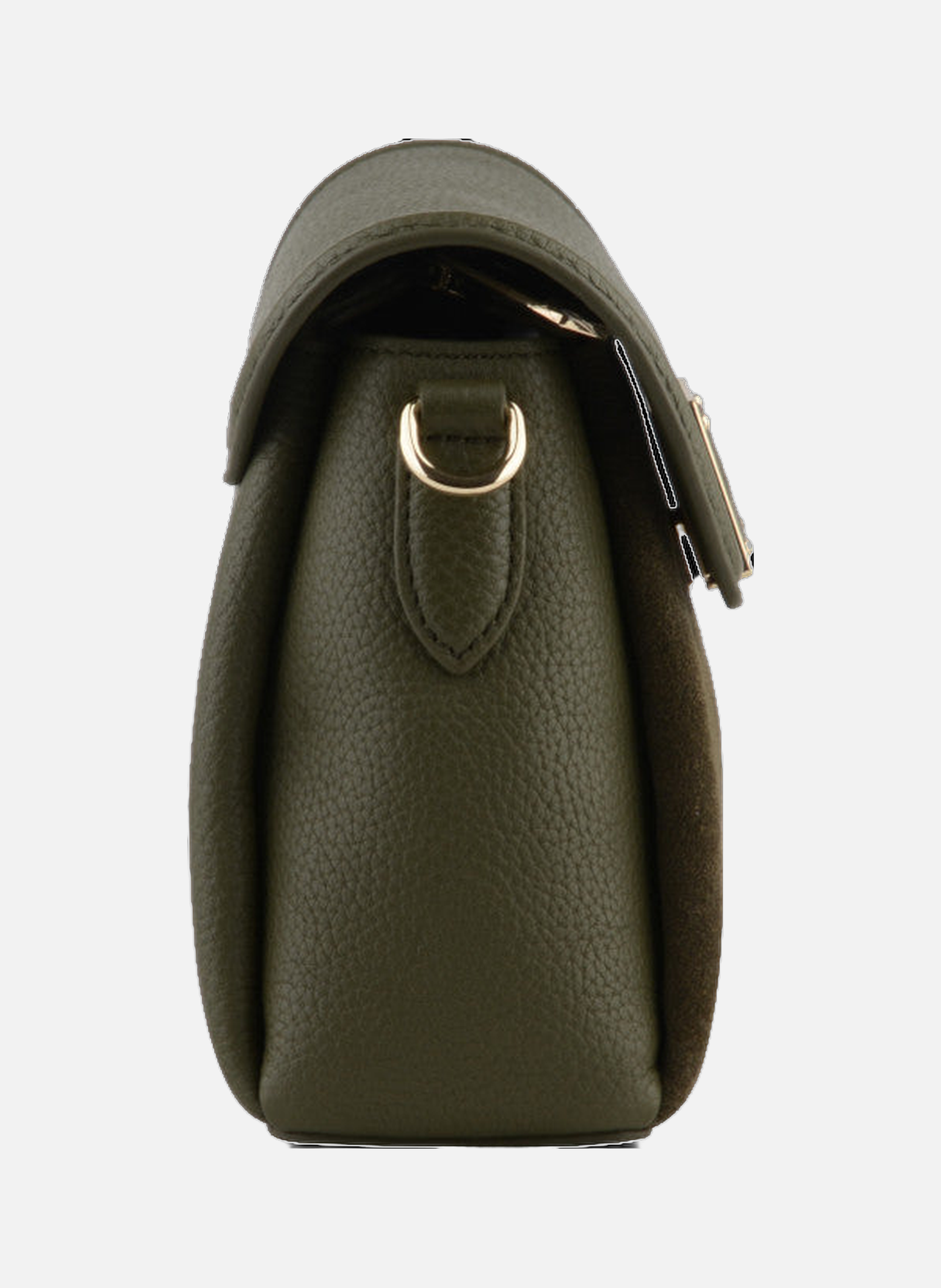 Carat nubuck | sac à main POURCHET Kaki