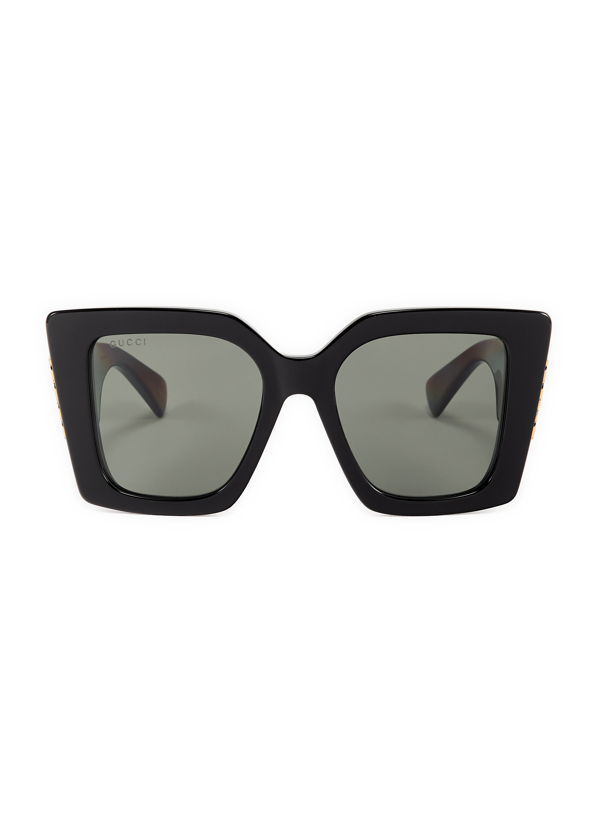 Lunettes de soleil papillons en acétate GUCCI Zwart