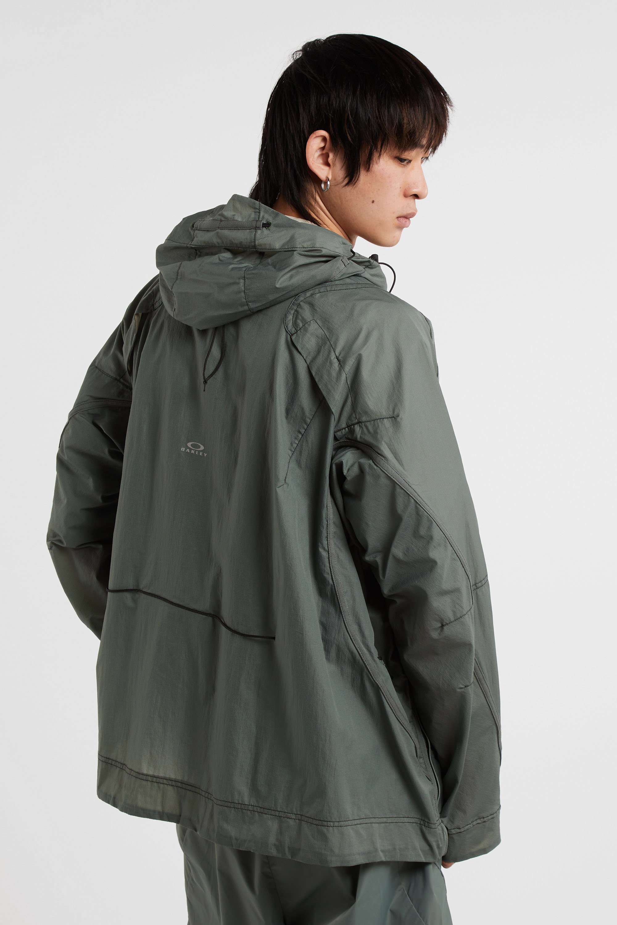 Coupe-vent latitude veil flow jacket OAKLEY Vert