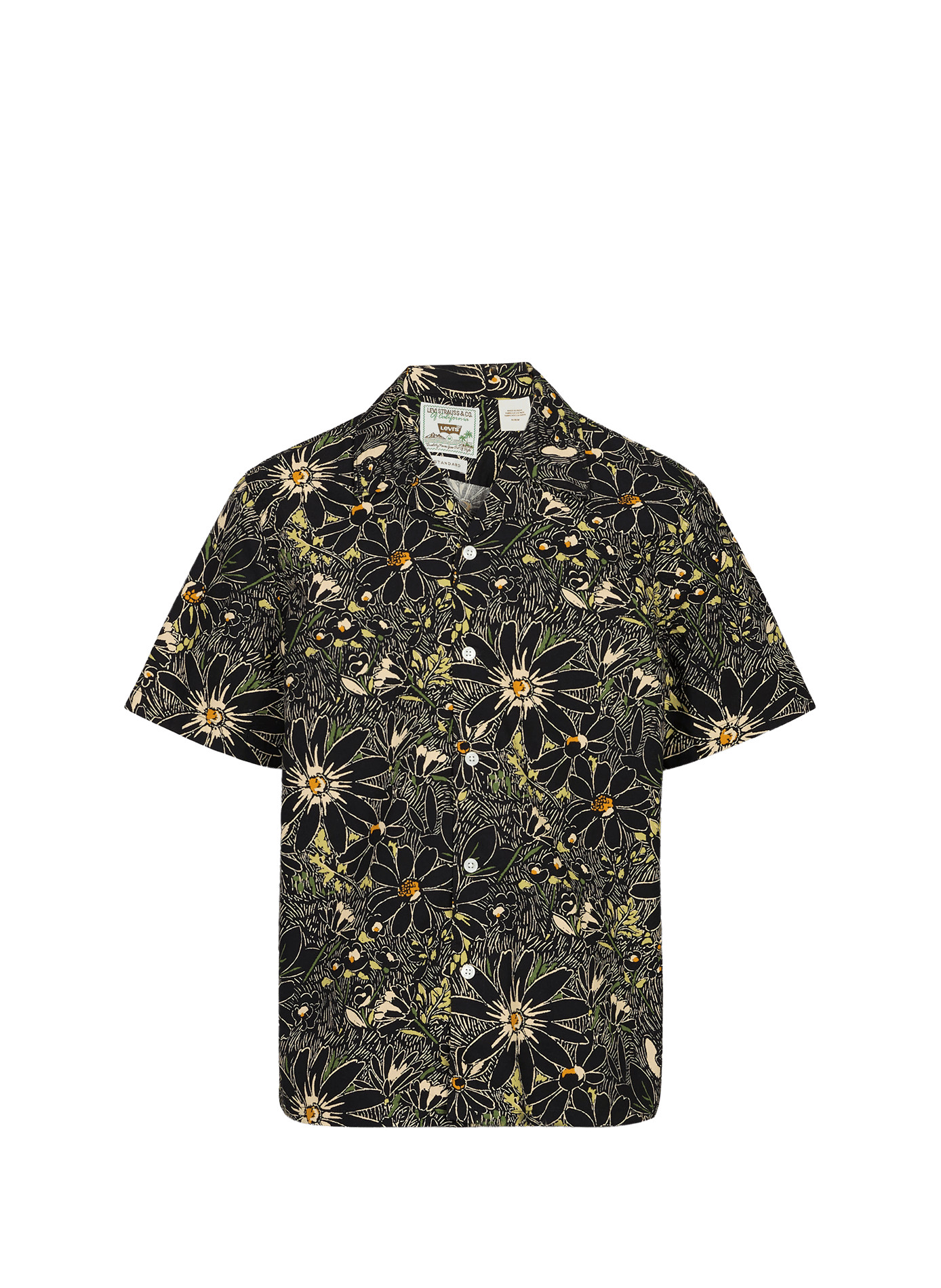 Printed straight shirt LEVI'S Black