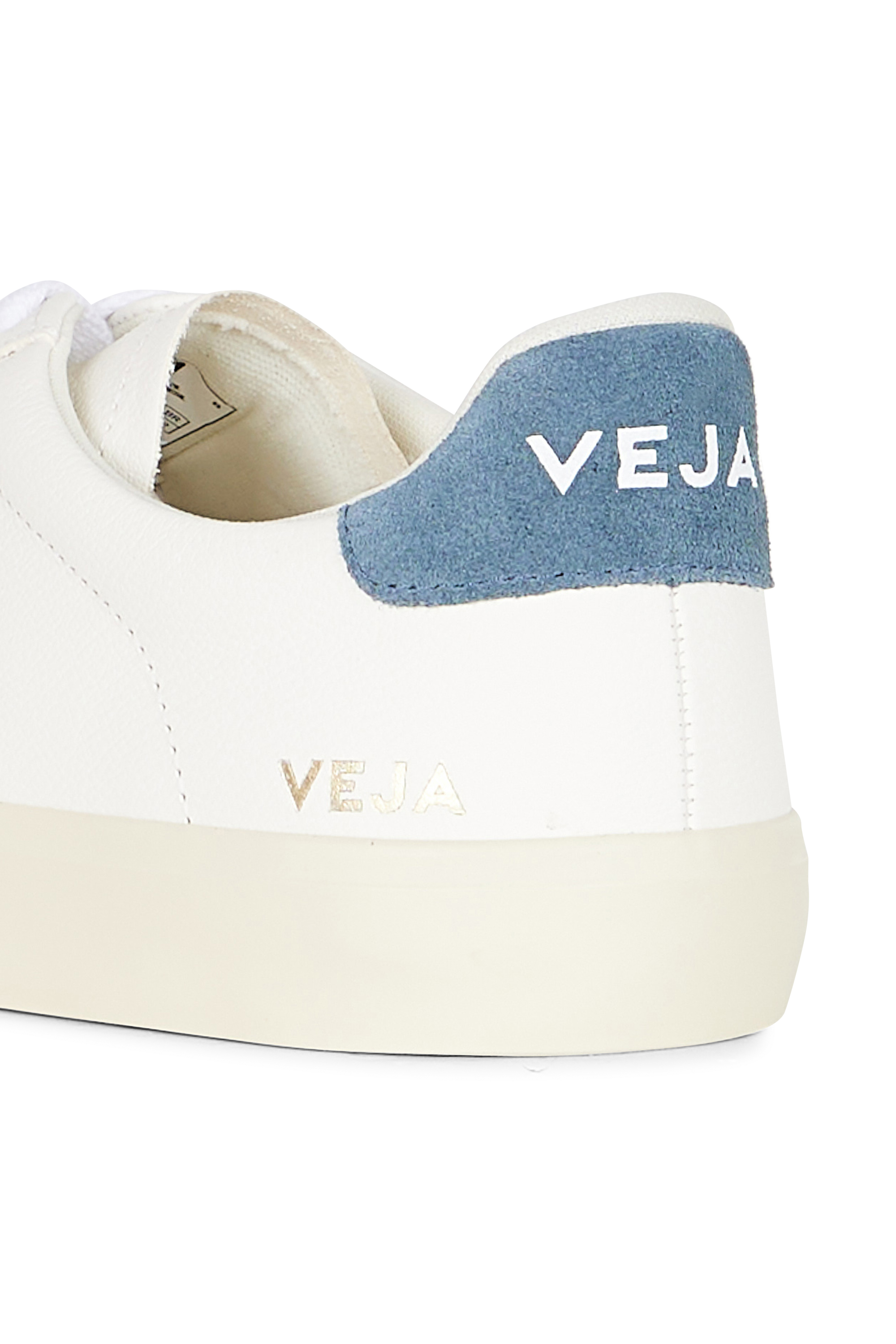 Baskets basses en cuir campo VEJA Blanc