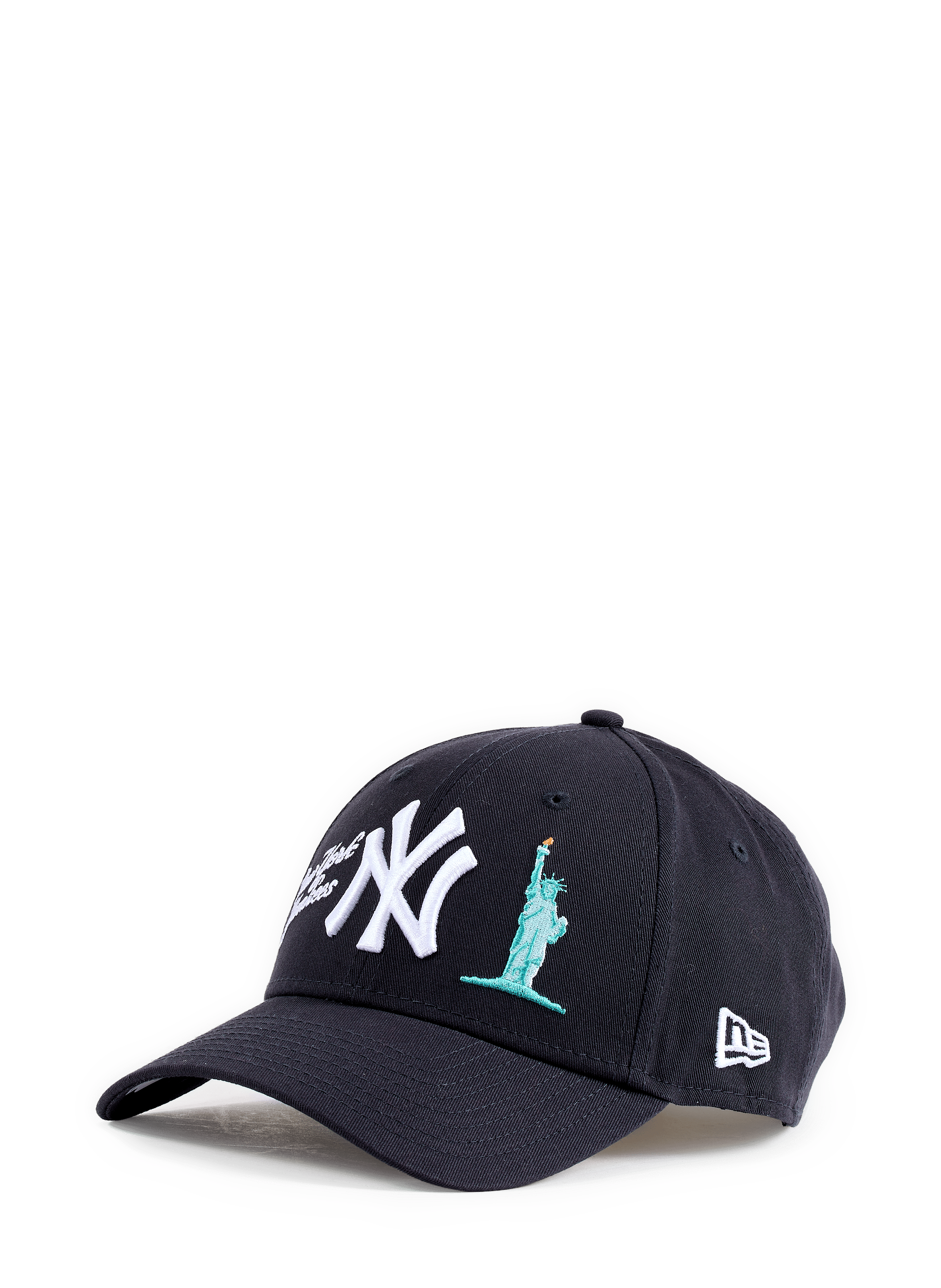 Cotton baseball cap with embroidered logo  NEW ERA Blue