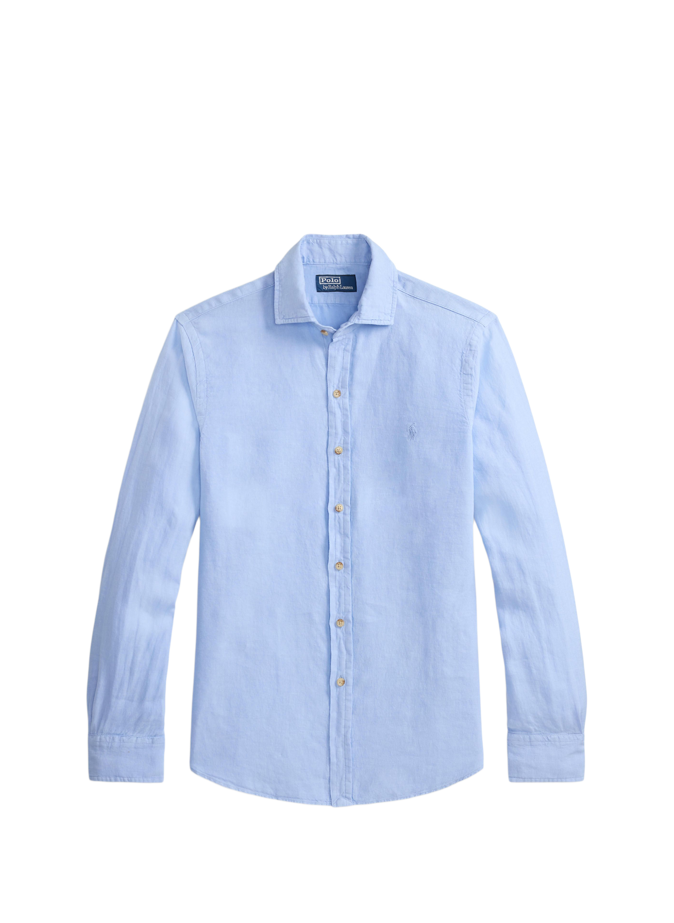 Straight linen shirt POLO RALPH LAUREN Blue