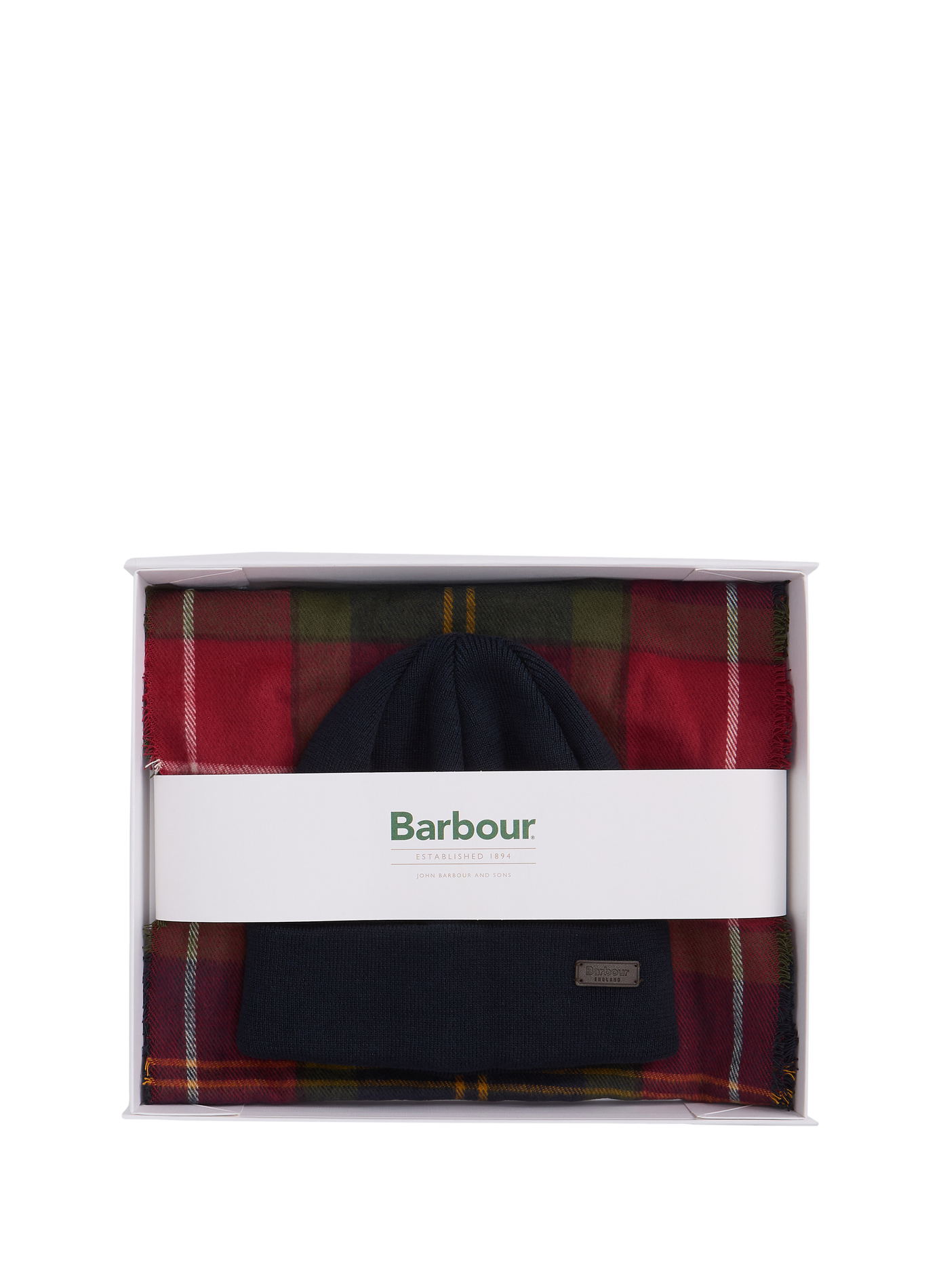 Set Schal und Mütze BARBOUR Mehrfarbig