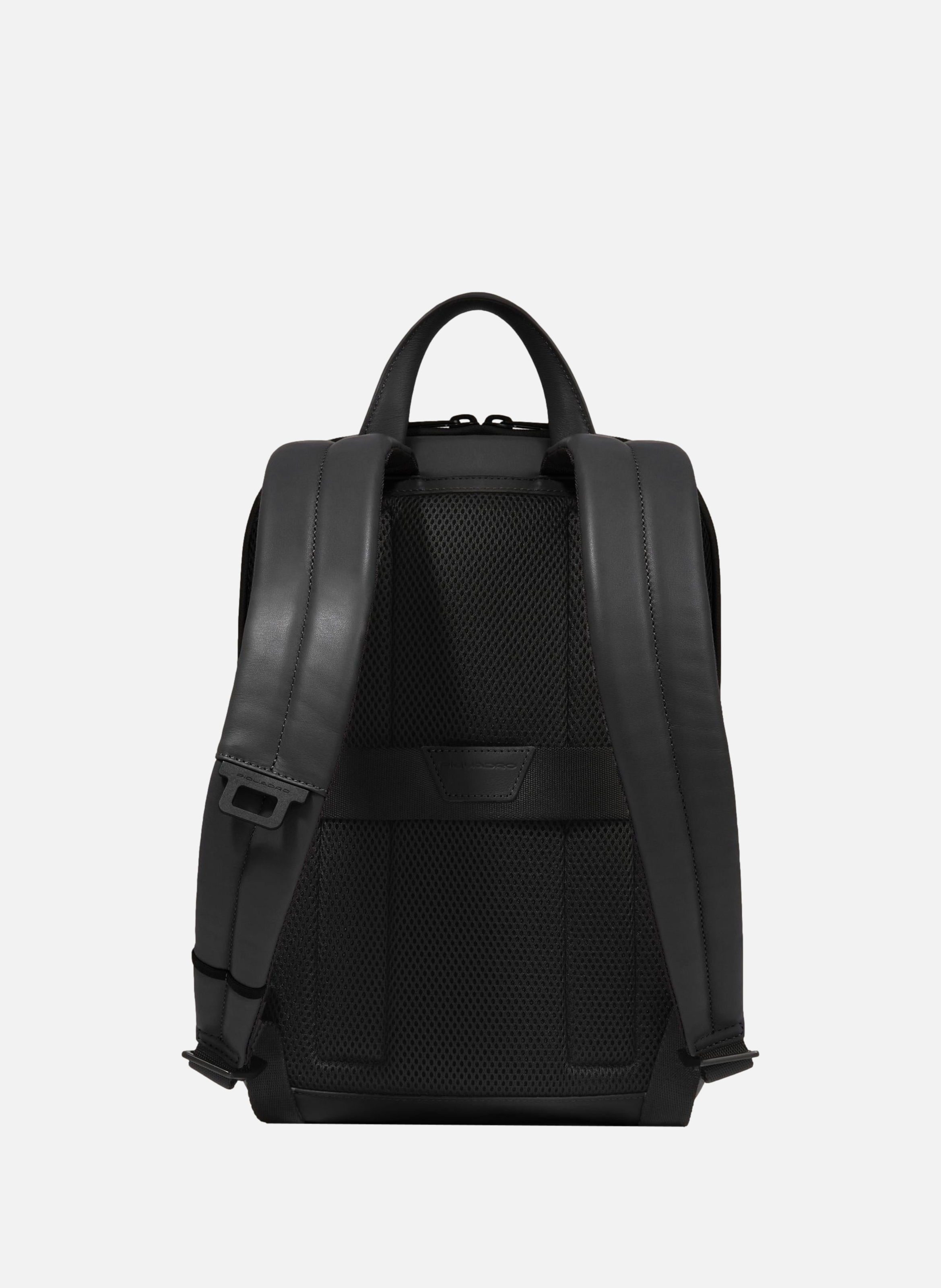 Small size, laptop backpack PIQUADRO Black