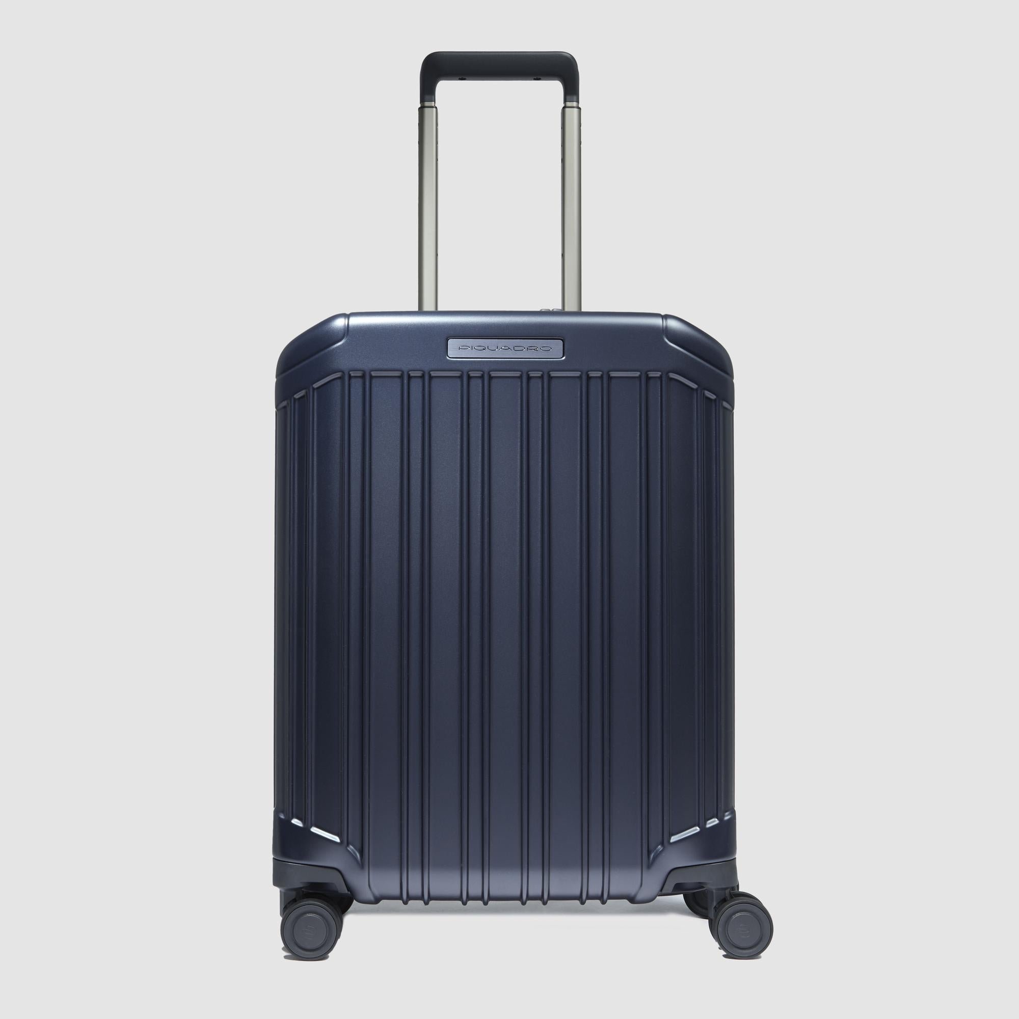 Handbagage met 4 wielen PIQUADRO Blauw