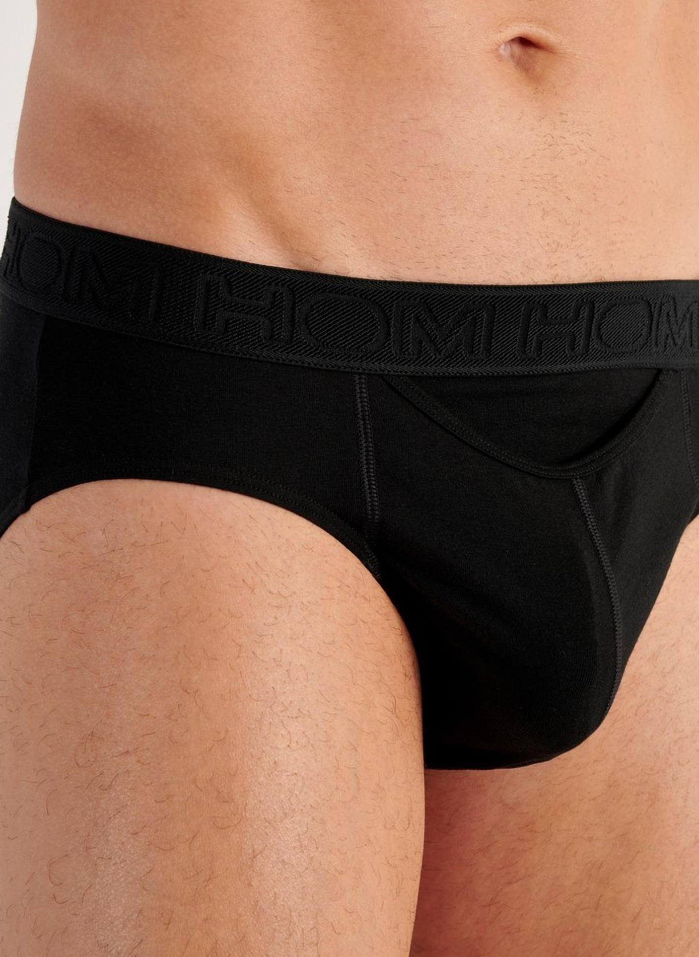 Set of 2 mixed cotton briefs HOM Multicolour