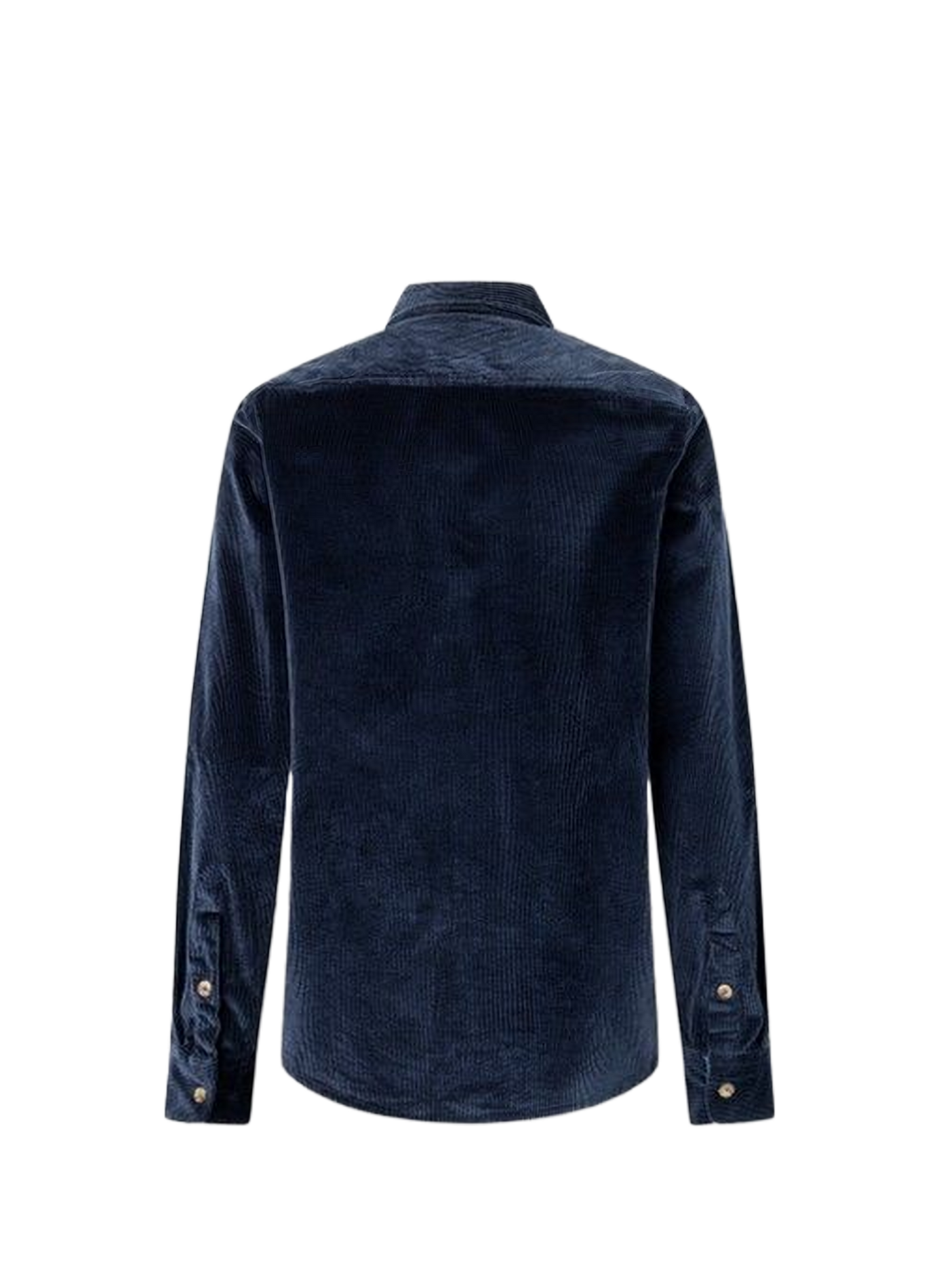 Shirt with classic collar in blended cotton FACONNABLE Blue