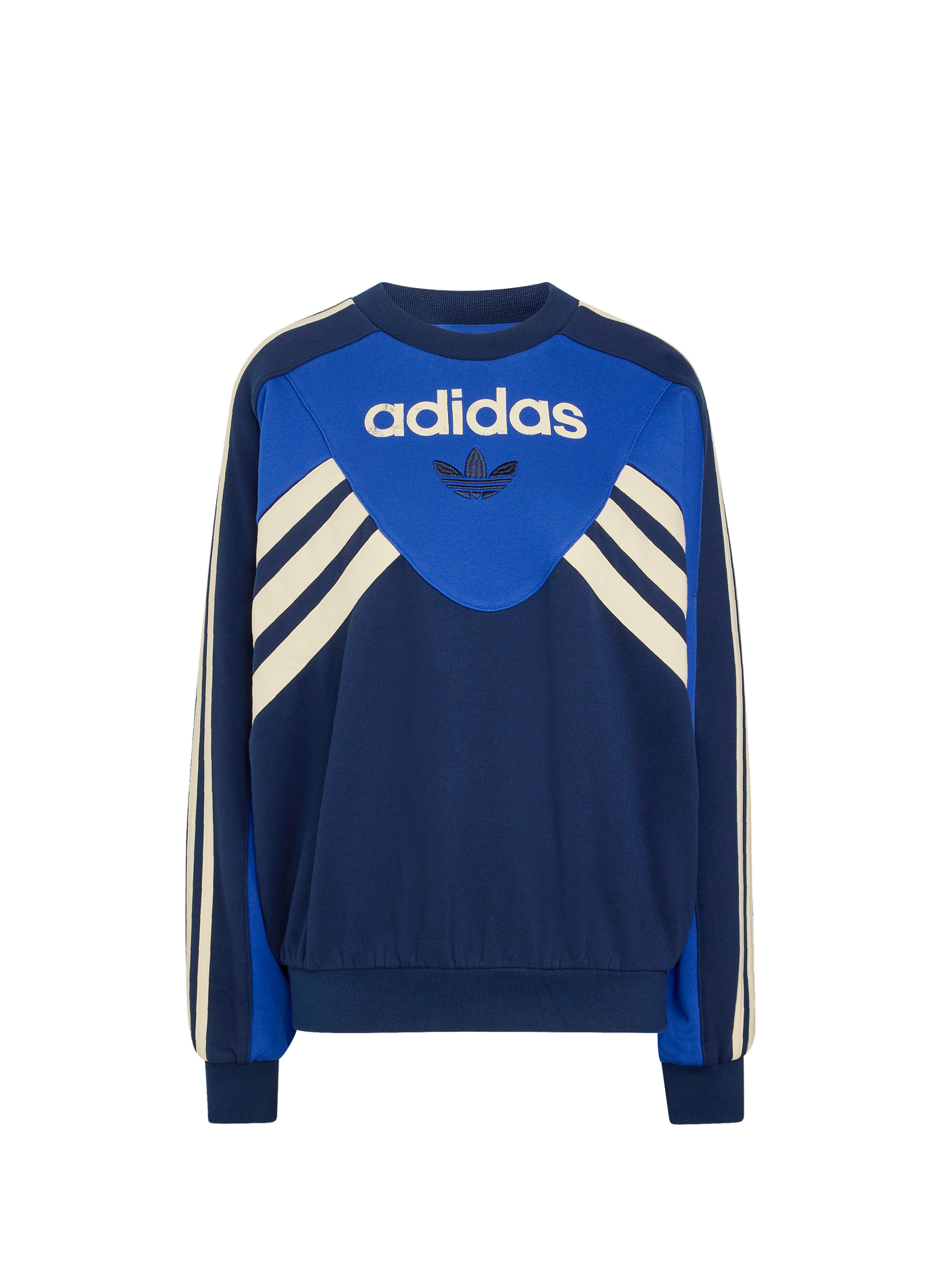 Pull ample en coton mélangé  ADIDAS Multicolour