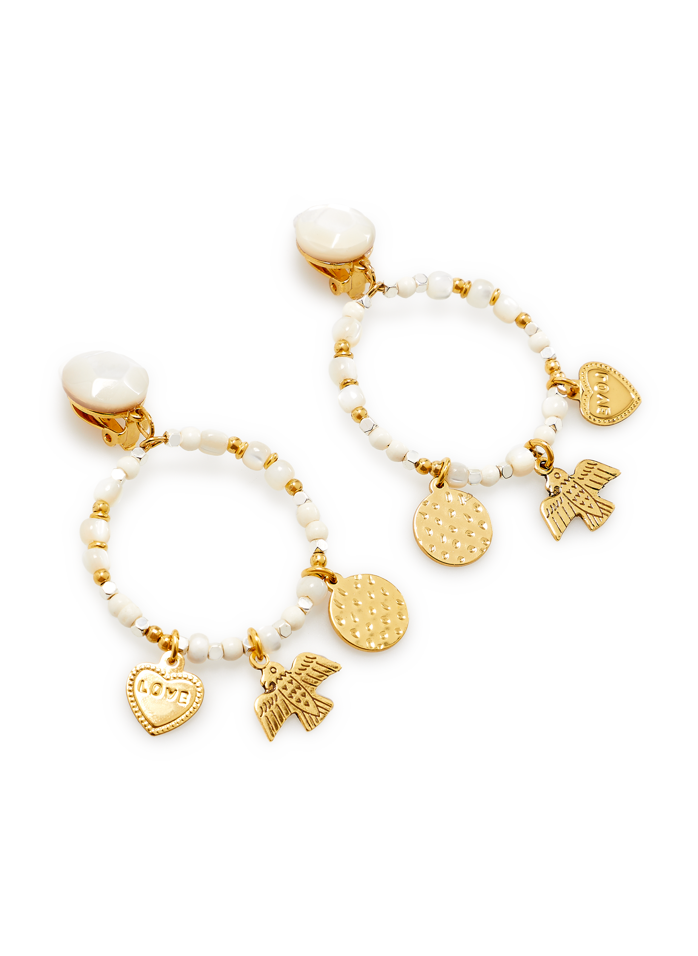 Boucles d'oreille Lucky charms