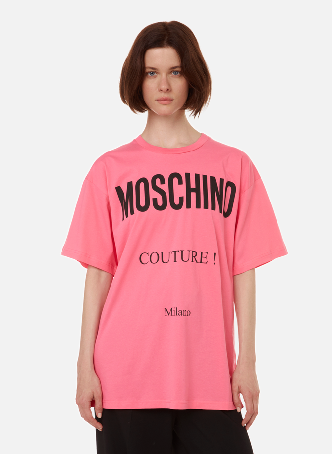 MOSCHINO Baumwoll-Logo-T-Shirt
