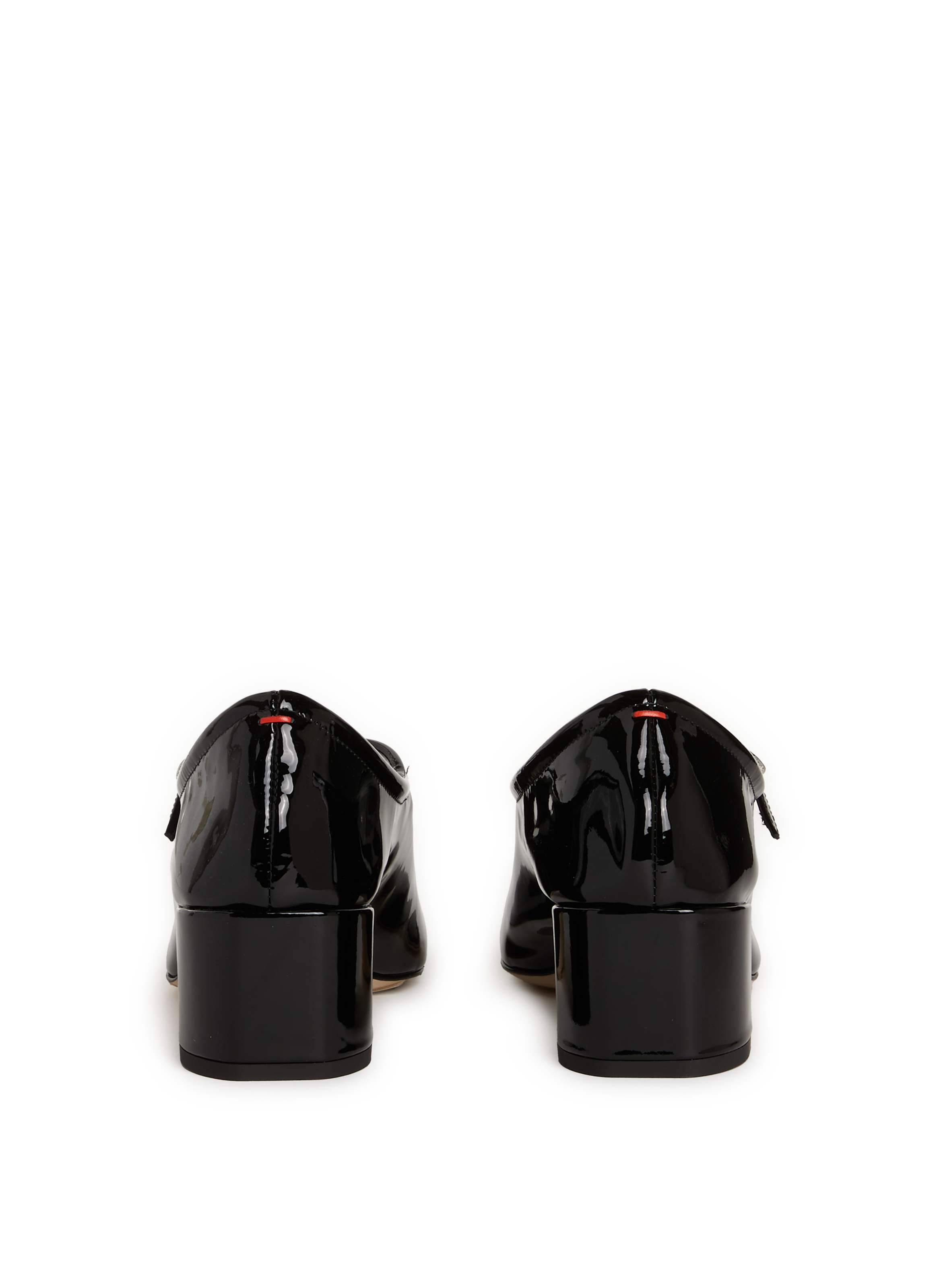 Babies Aline en cuir AEYDE Noir