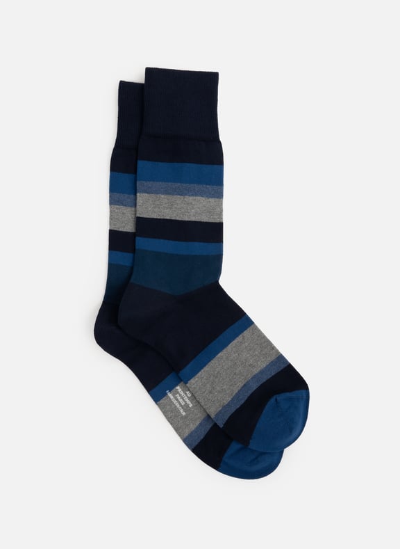Chaussettes hautes rayées en coton mélangé Multicolore by AU PRINTEMPS PARIS AU PRINTEMPS PARIS Chaussettes hautes rayées en coton mélangé Multicolore