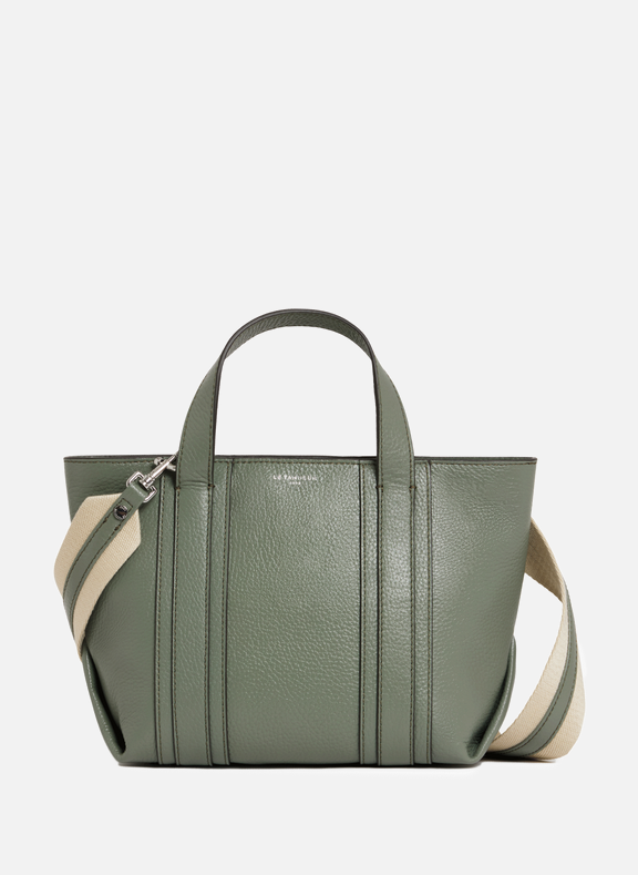 LE TANNEUR Grace leather bag Green