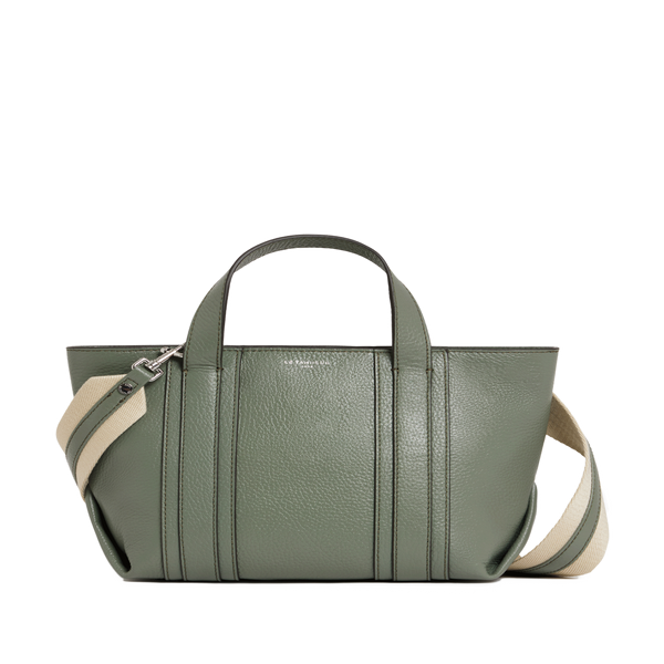Le Tanneur Grace Leather Bag In Green