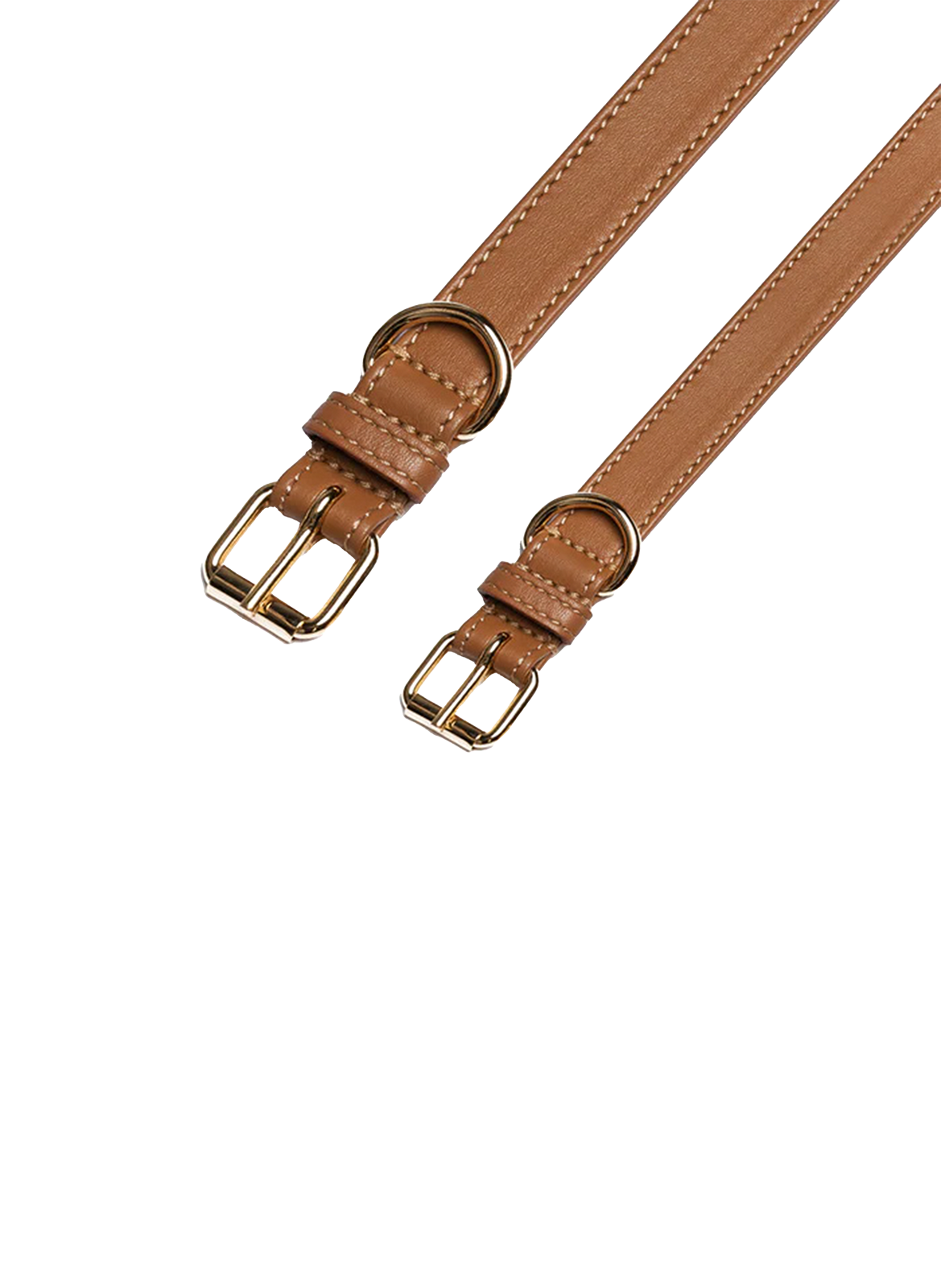 Leather necklace PERRO COLLECTION Brown