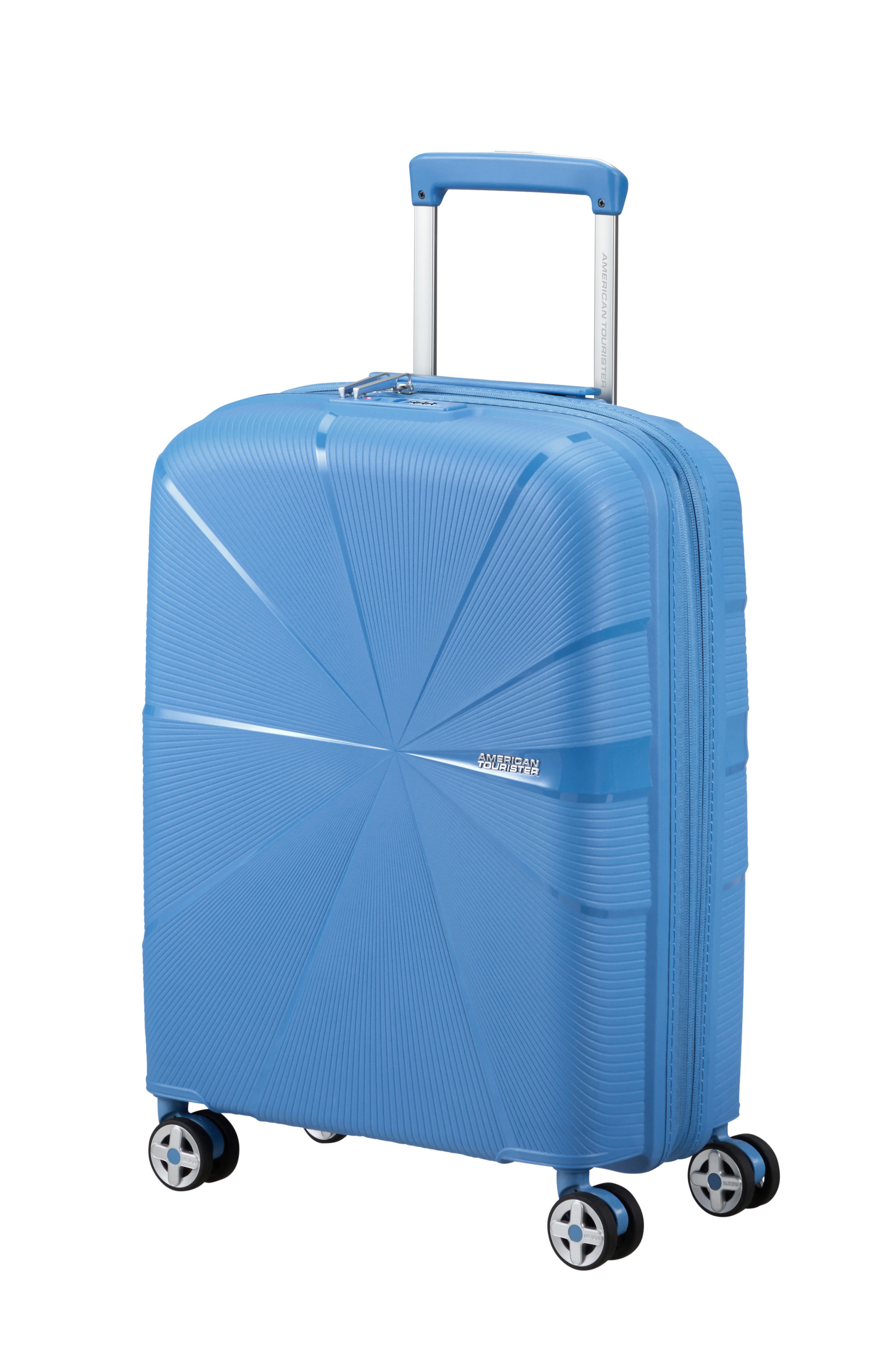 Starvibe valise 4 roues taille s AMERICAN TOURISTER Bleu