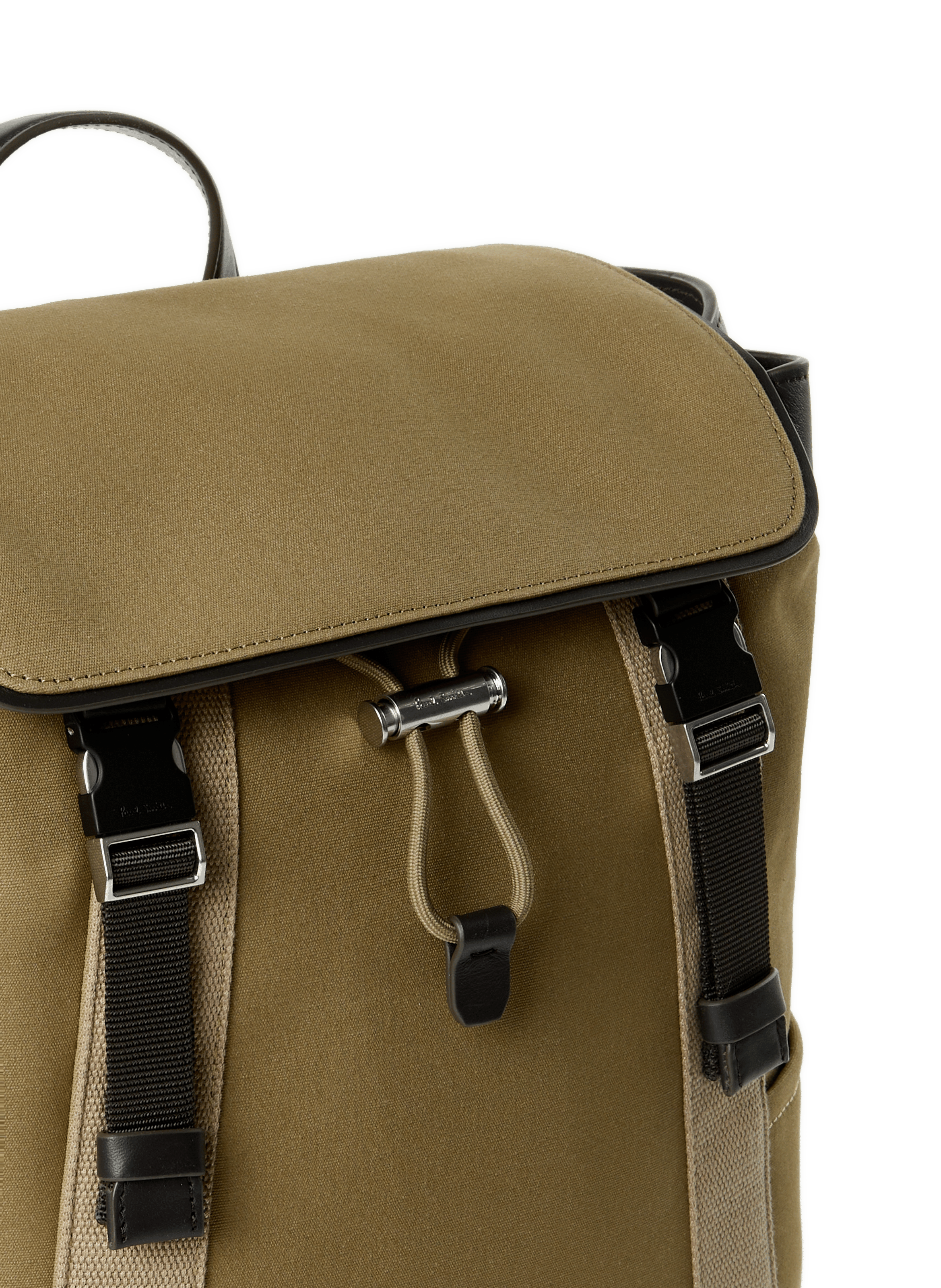 Sac à dos en coton PAUL SMITH Marron