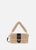 Crossbody bag - Moumoute  Beige - noir