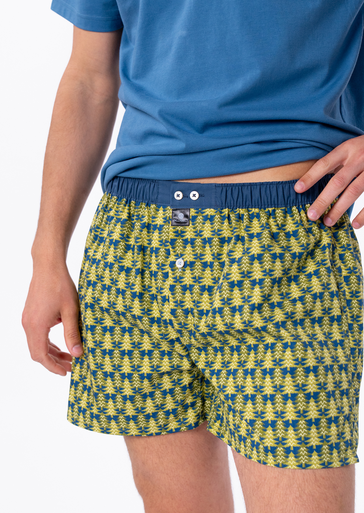 Caleçon en coton biologique BILLYBELT Vert