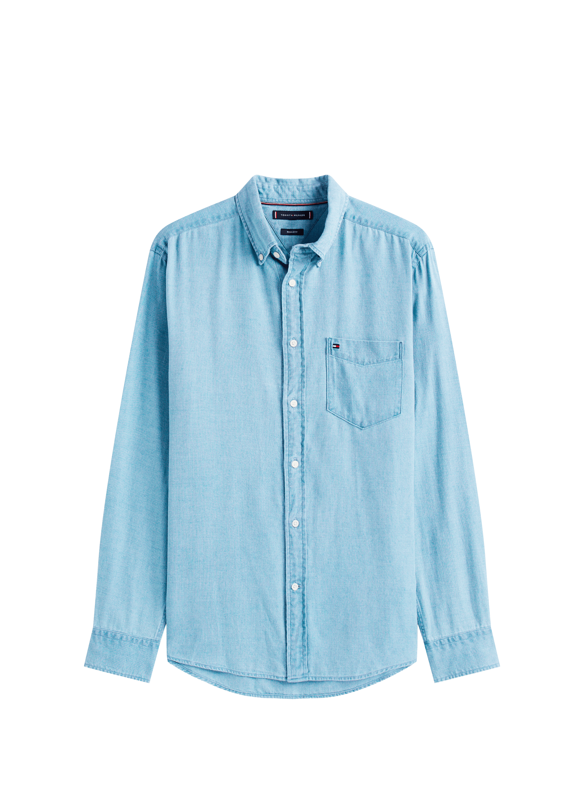  Cotton shirt TOMMY HILFIGER Blue
