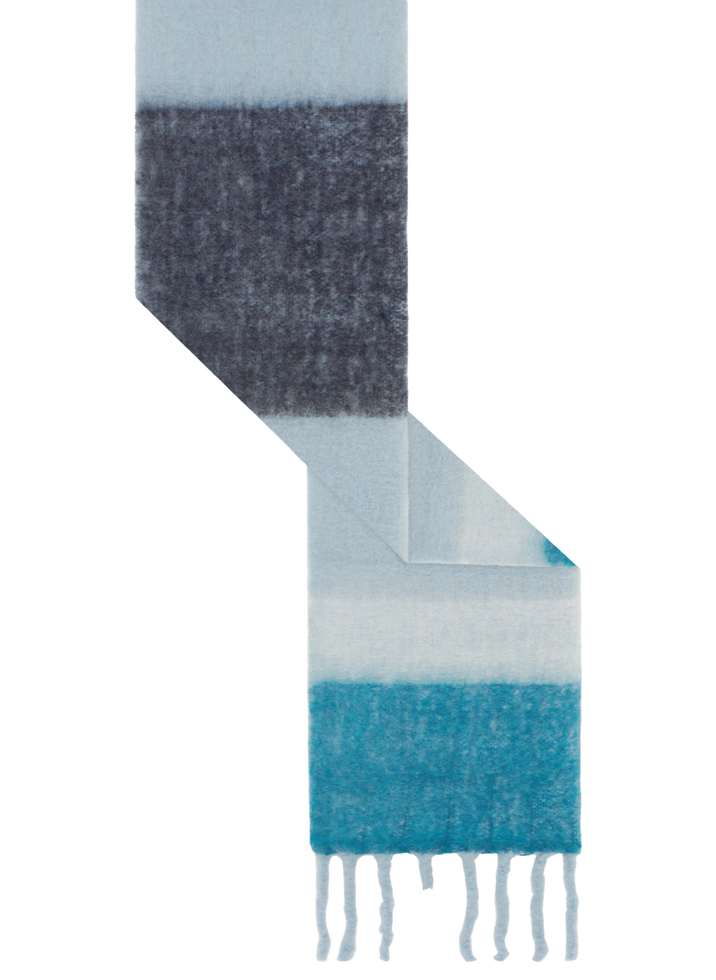 Echarpe épaisse à bandes - ryliane PABLO Bleu