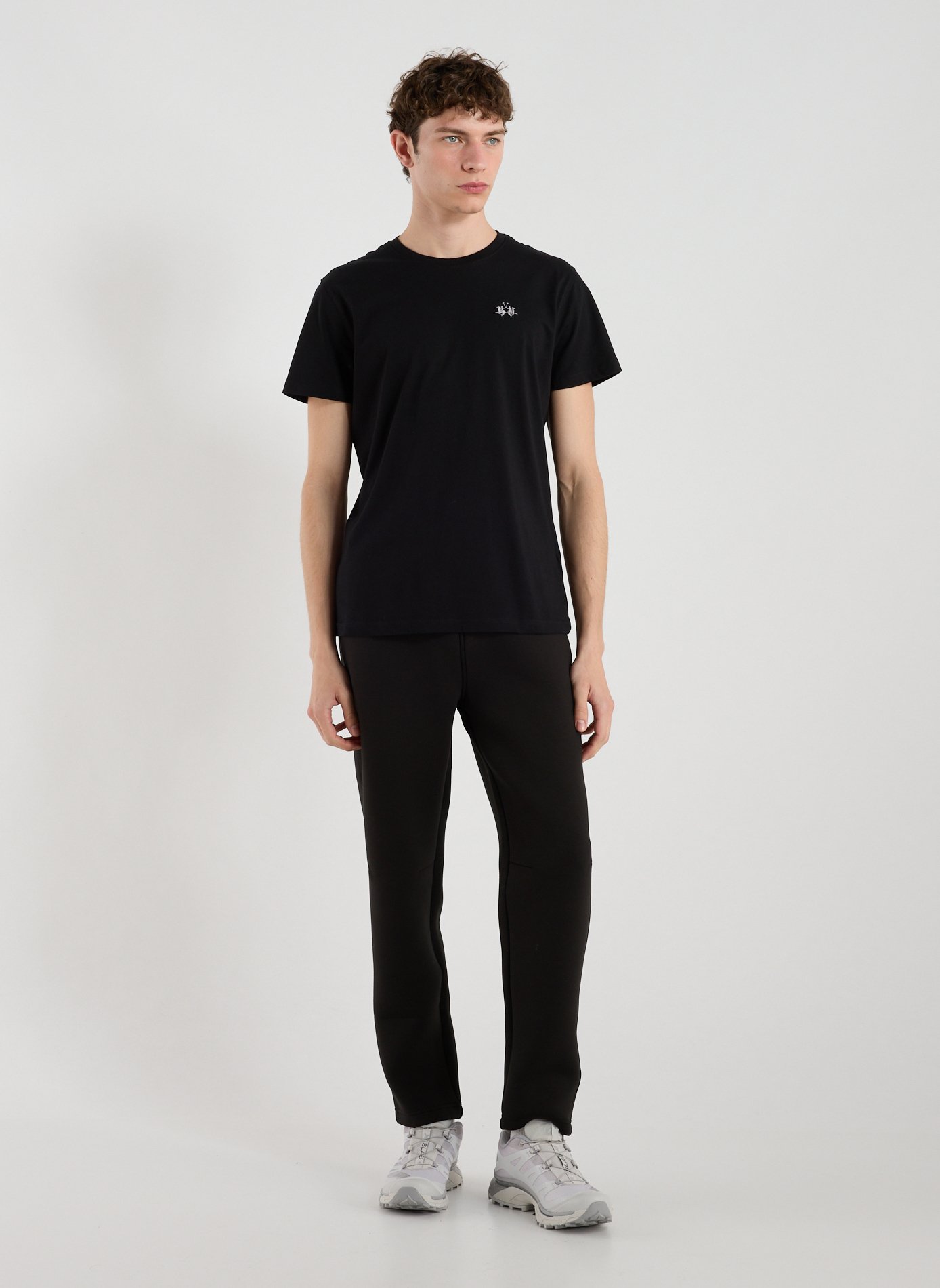 T-shirt en coton LA MARTINA Noir