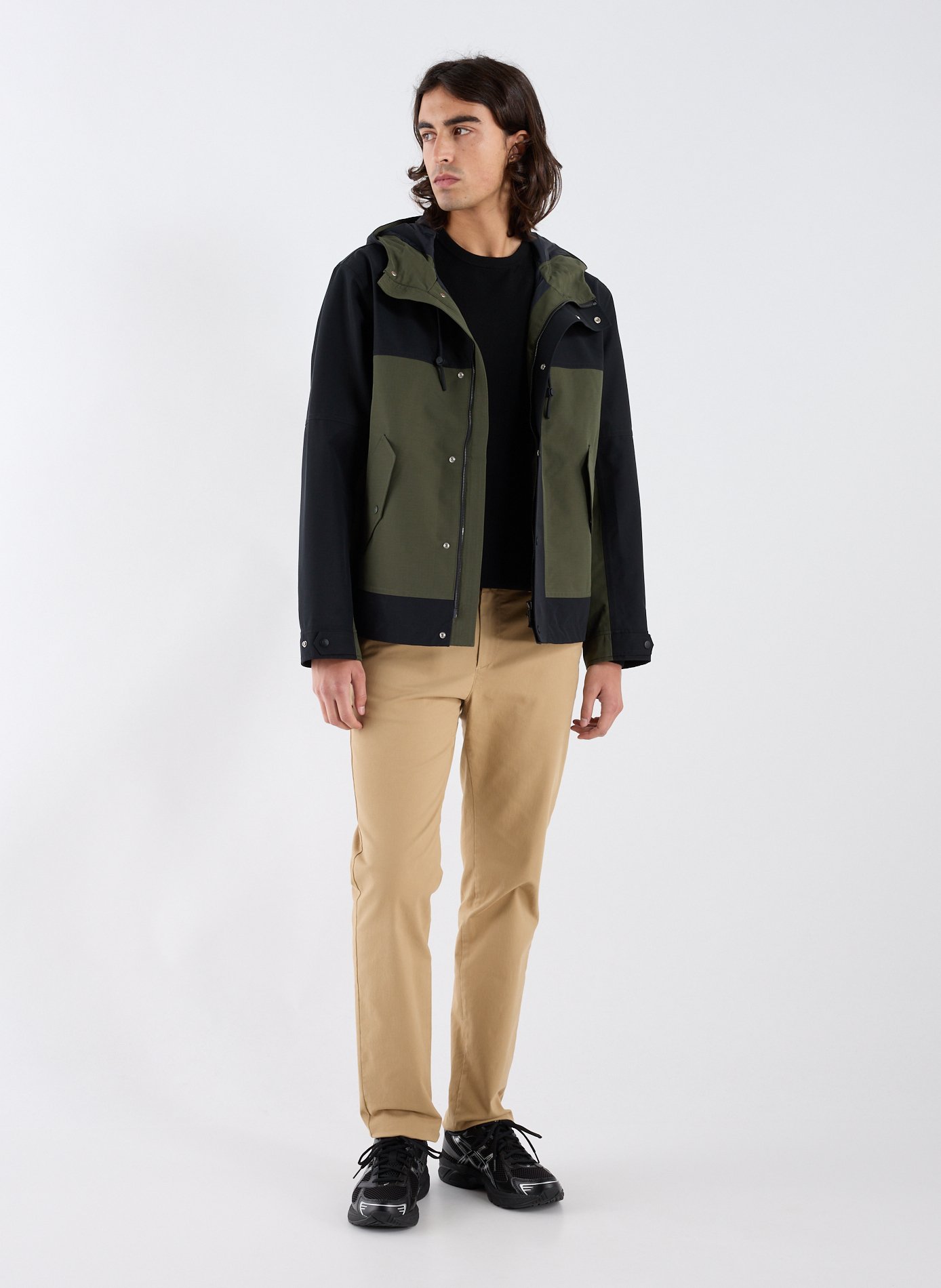 Cotton chino trousers Brown