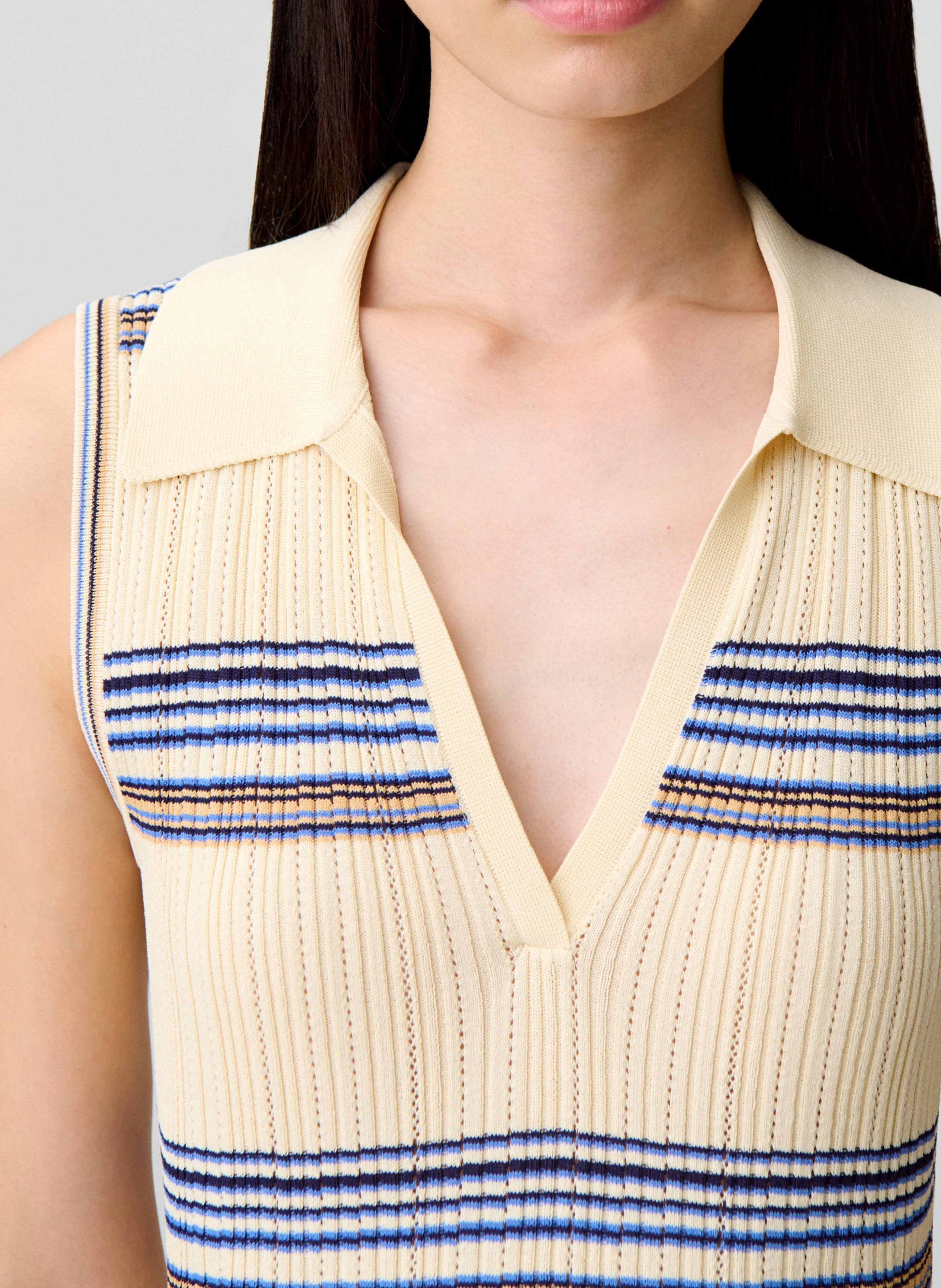 Body en maille en v CLAUDIE PIERLOT Multicolore