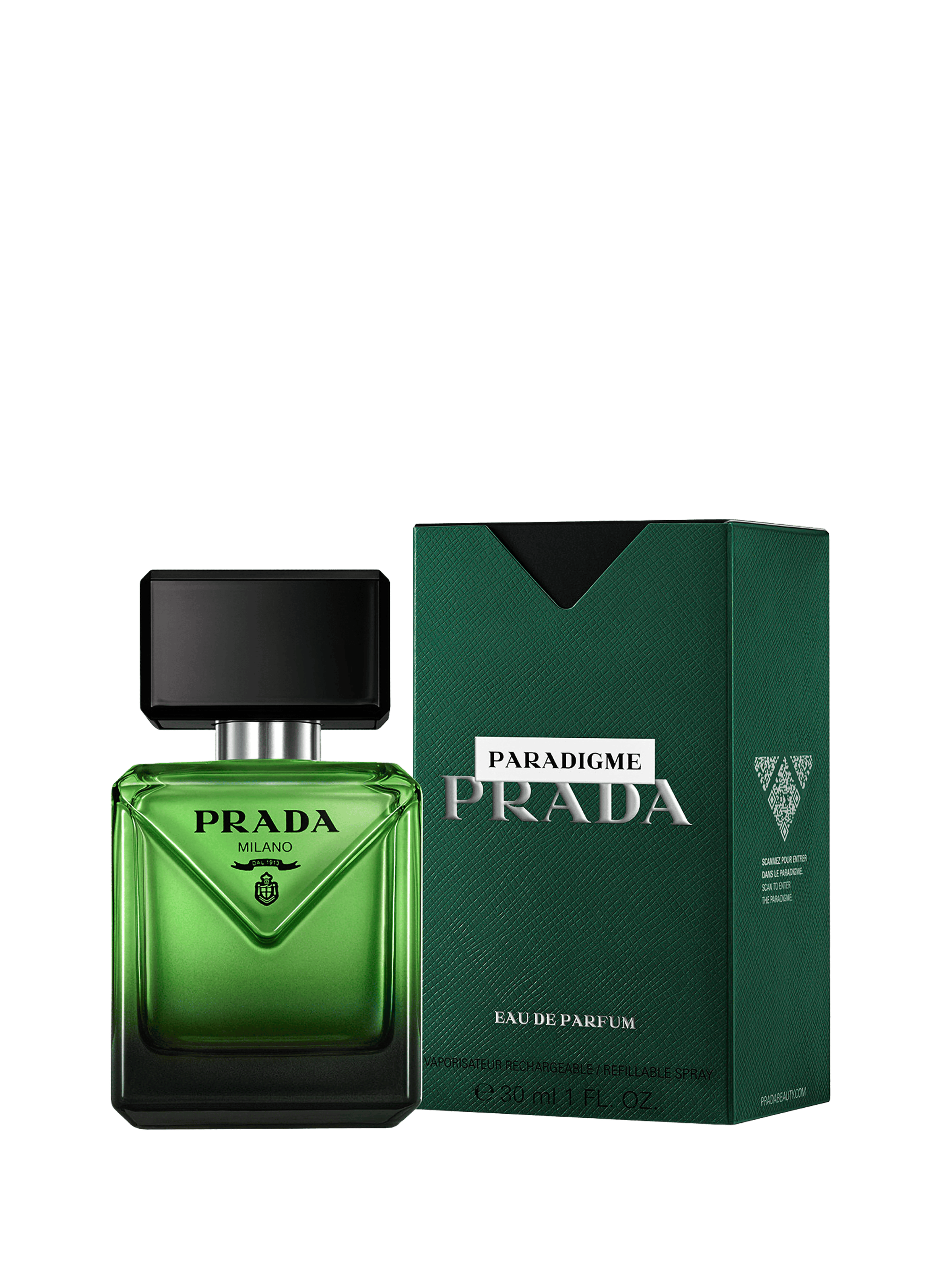 Paradigme Eau de Parfum - boisée ambrée Rechargeable PRADA No color