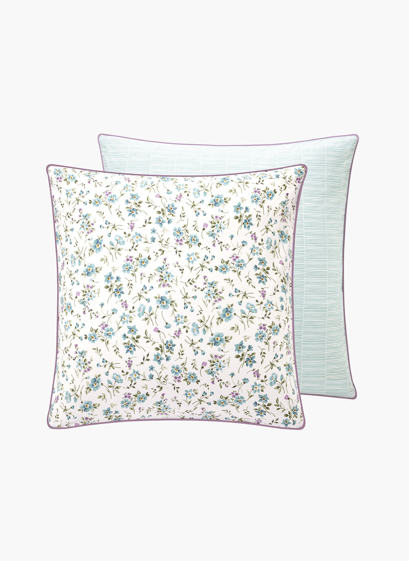 TAIE D'OREILLER Fugace ANNE DE SOLENE Bleu