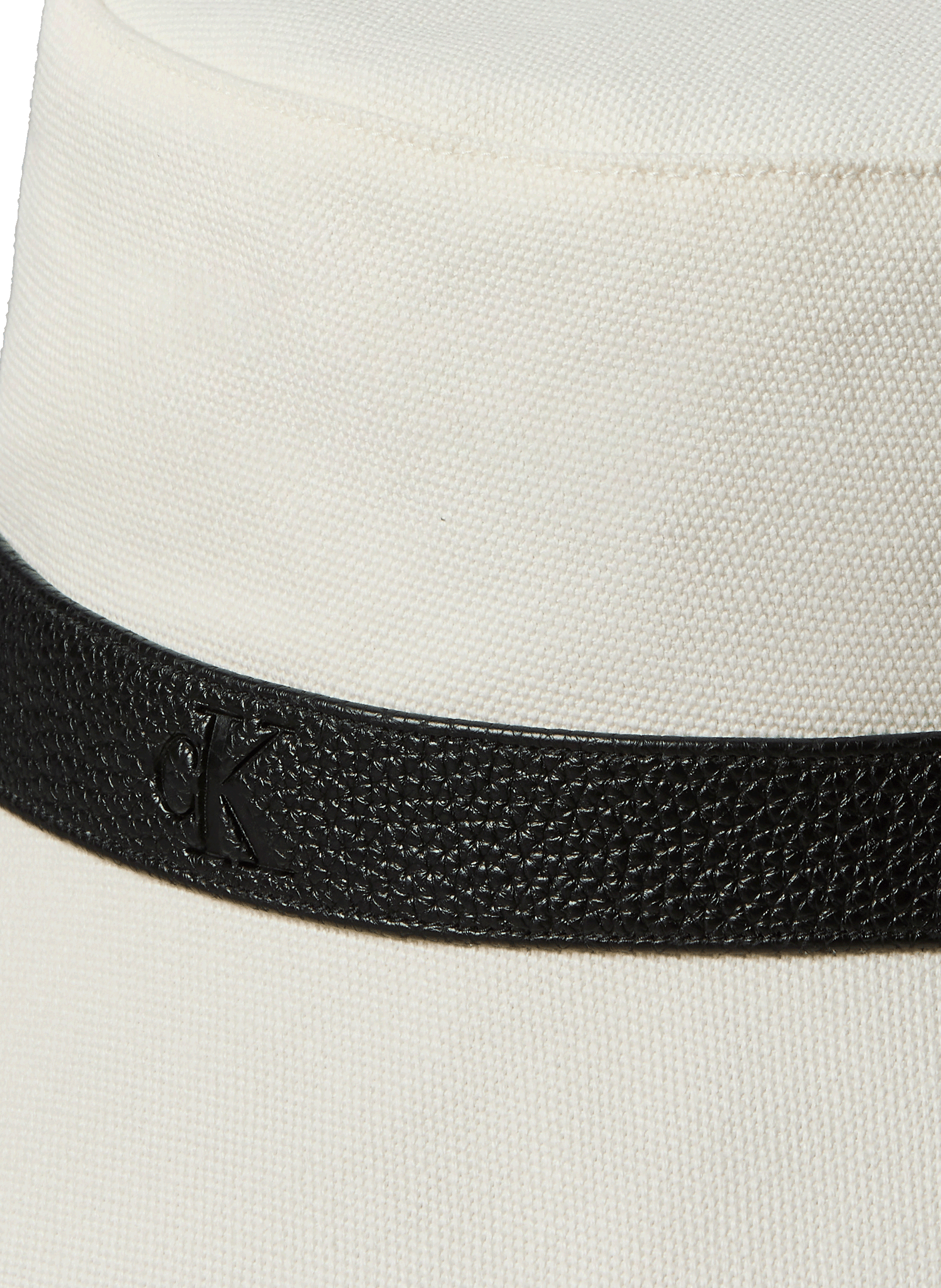 Chapeau en coton CALVIN KLEIN Blanc