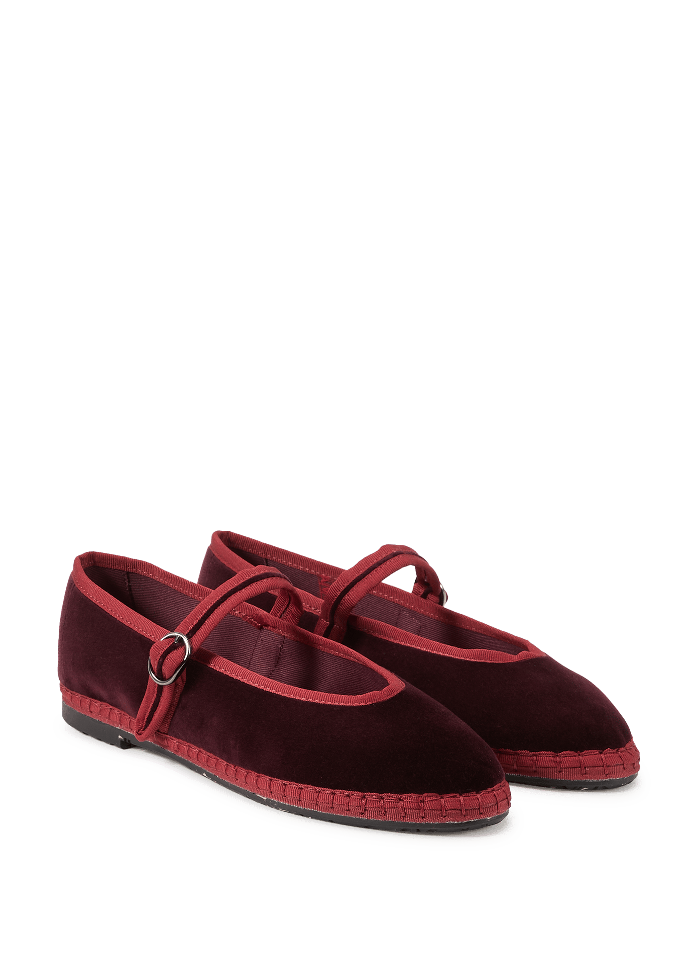 Ballerines Pierre à bride FLABELUS Rouge